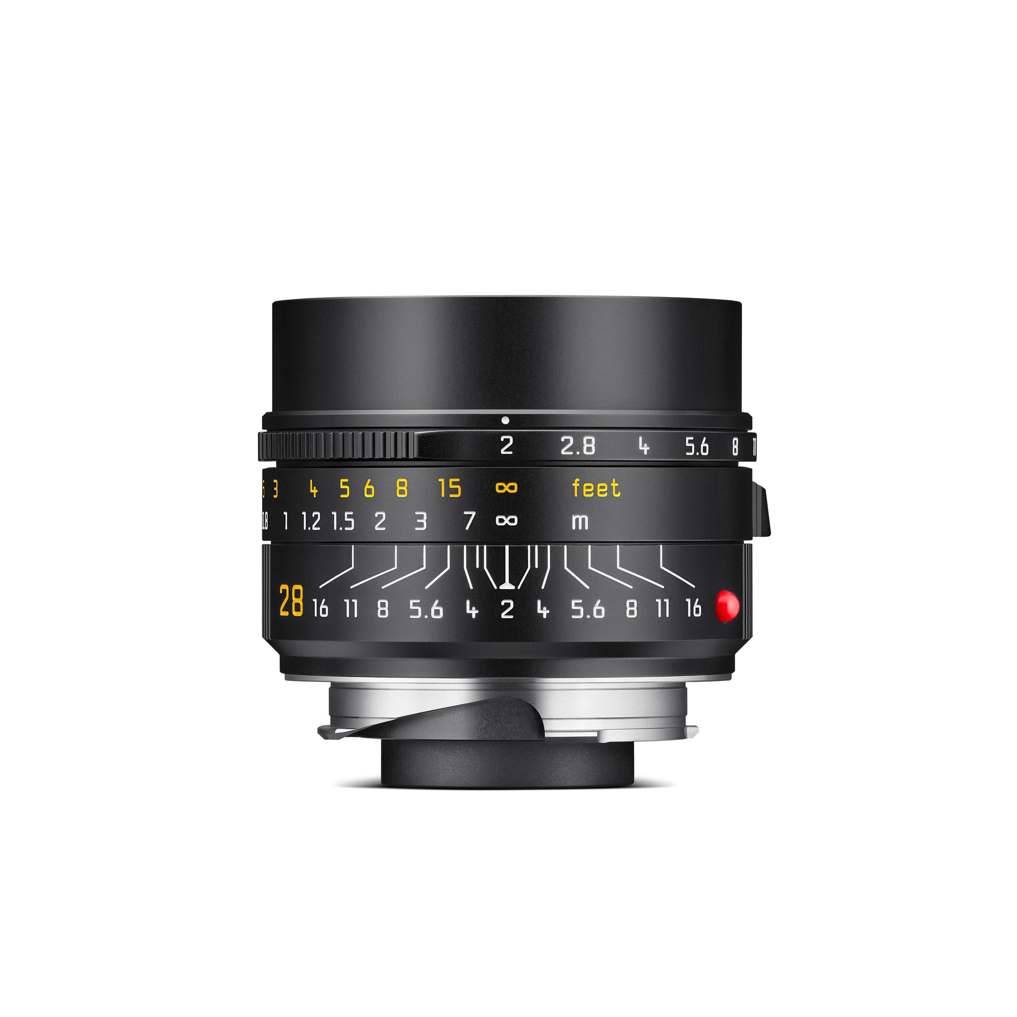 Étui En Cuir Véritable Leica Pour Summicron-M 28 Mm F/2 ASPH