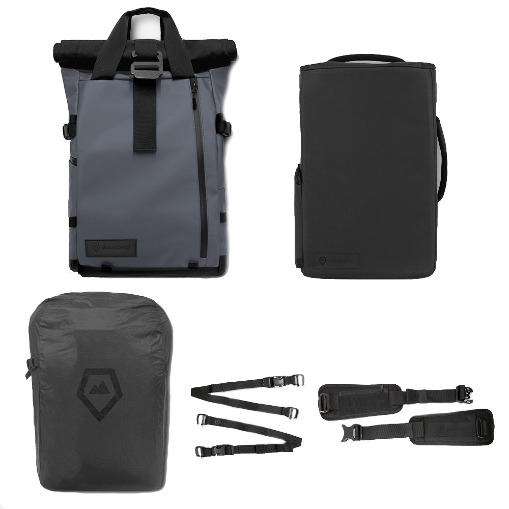 WANDRD PRVKE 31 Liter Blue Pro Photography Bundle V3