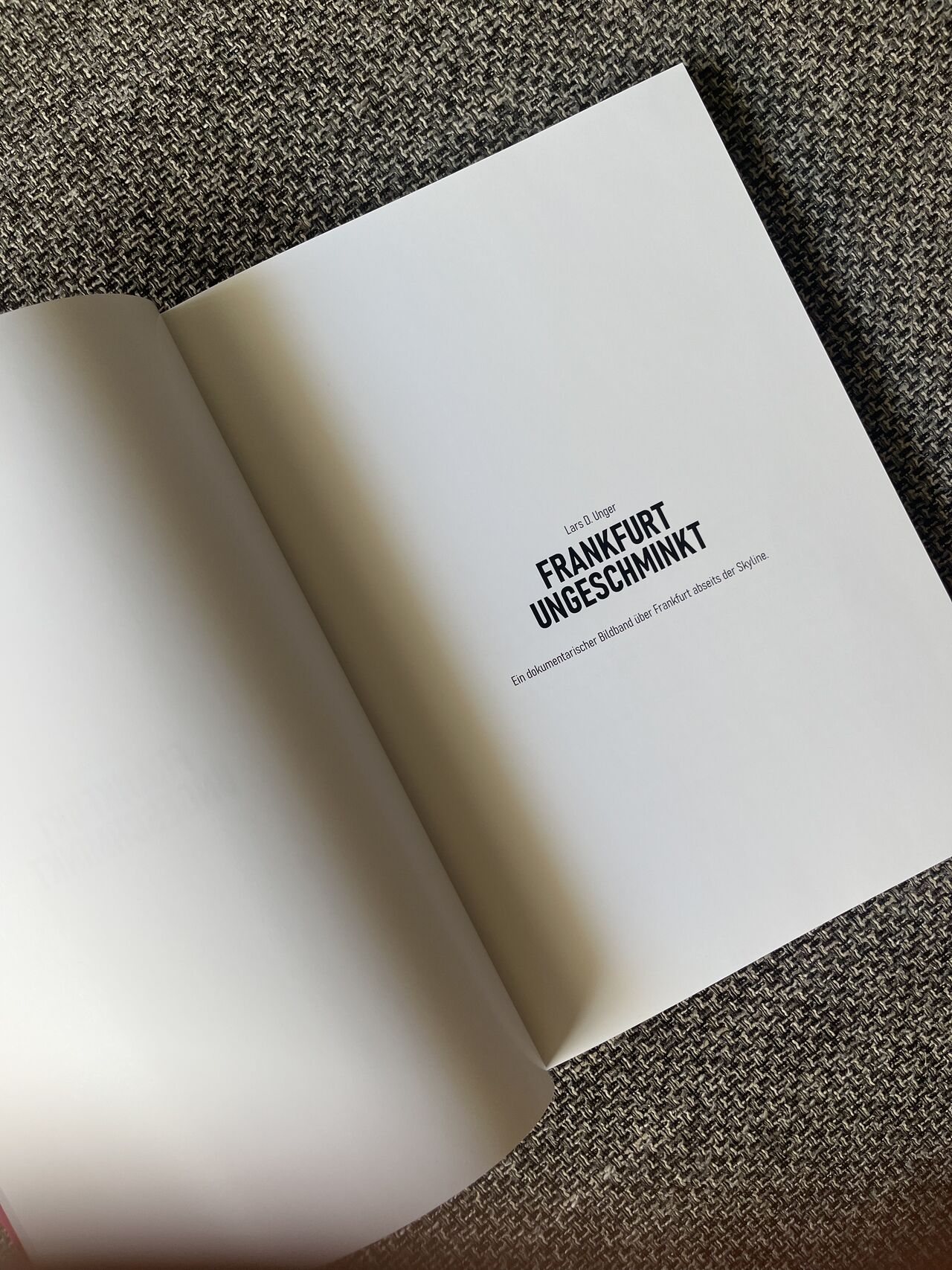 Einladung zur Buchvorstellung: FRANKFURT – UNGESCHMINKT von Lars Denis Unger