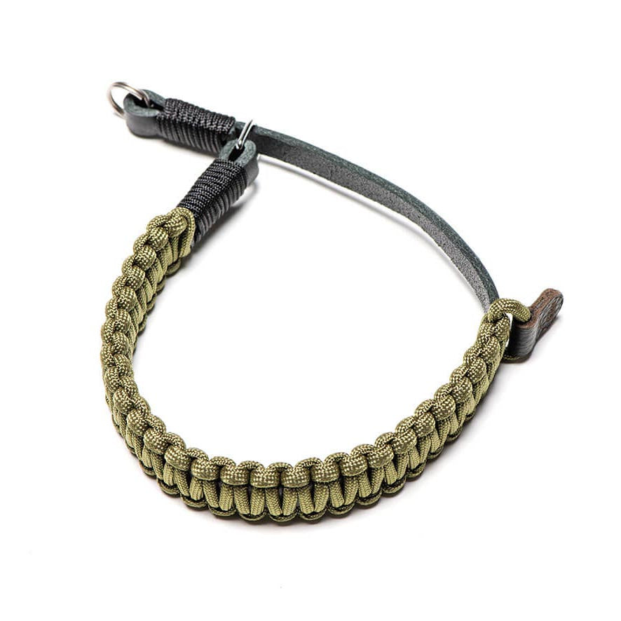 LEICA PARACORD HANDSTRAP CREATED BY COOPH BLACK/OLIVE