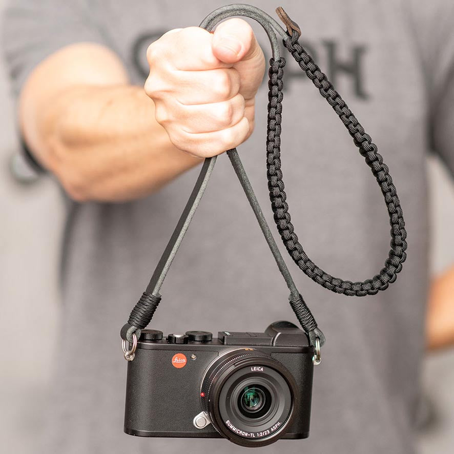 LEICA PARACORD STRAP CREATED BY COOPH BLACK 126 CM