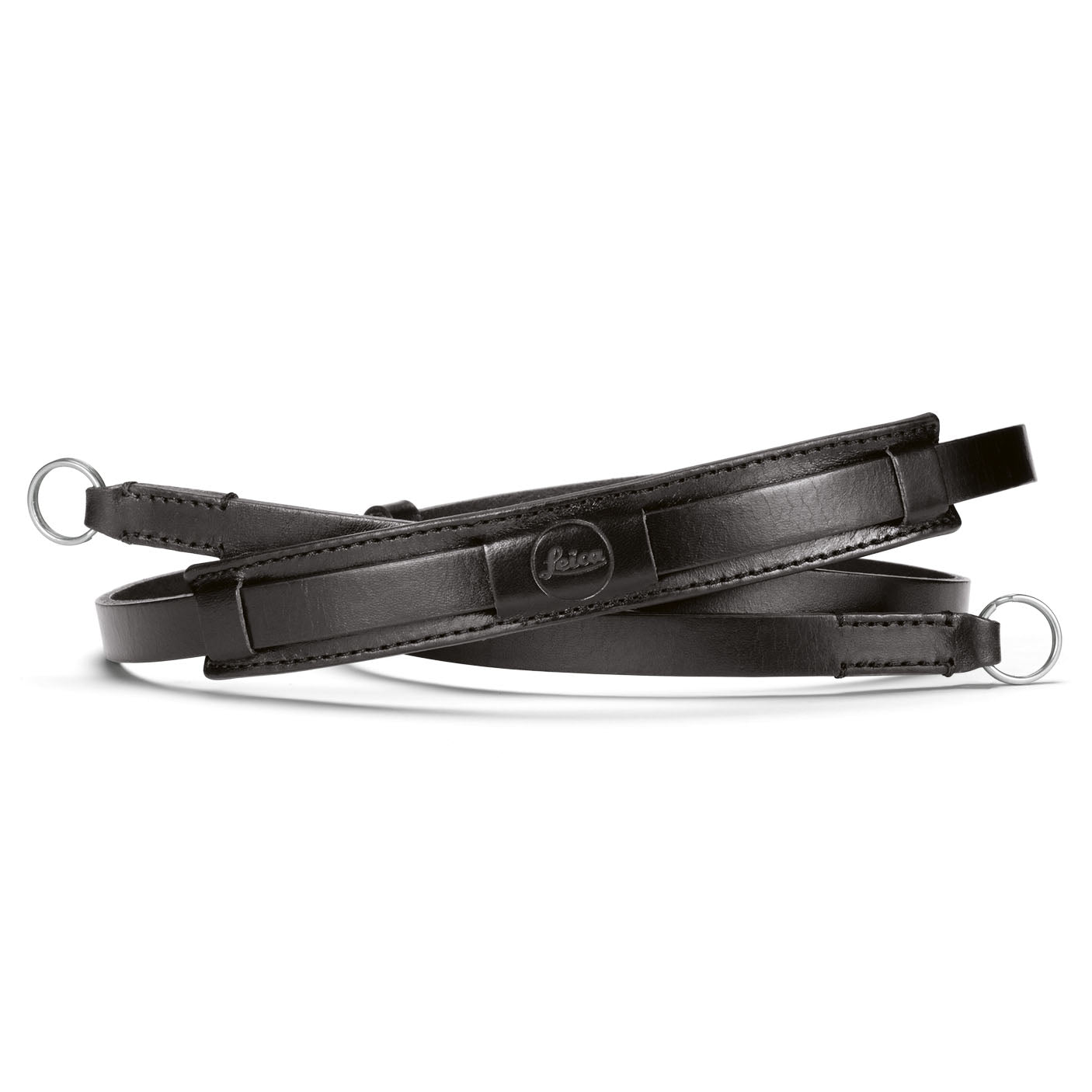 LEICA TRAGERIEMEN VINTAGE LEDER SCHWARZ