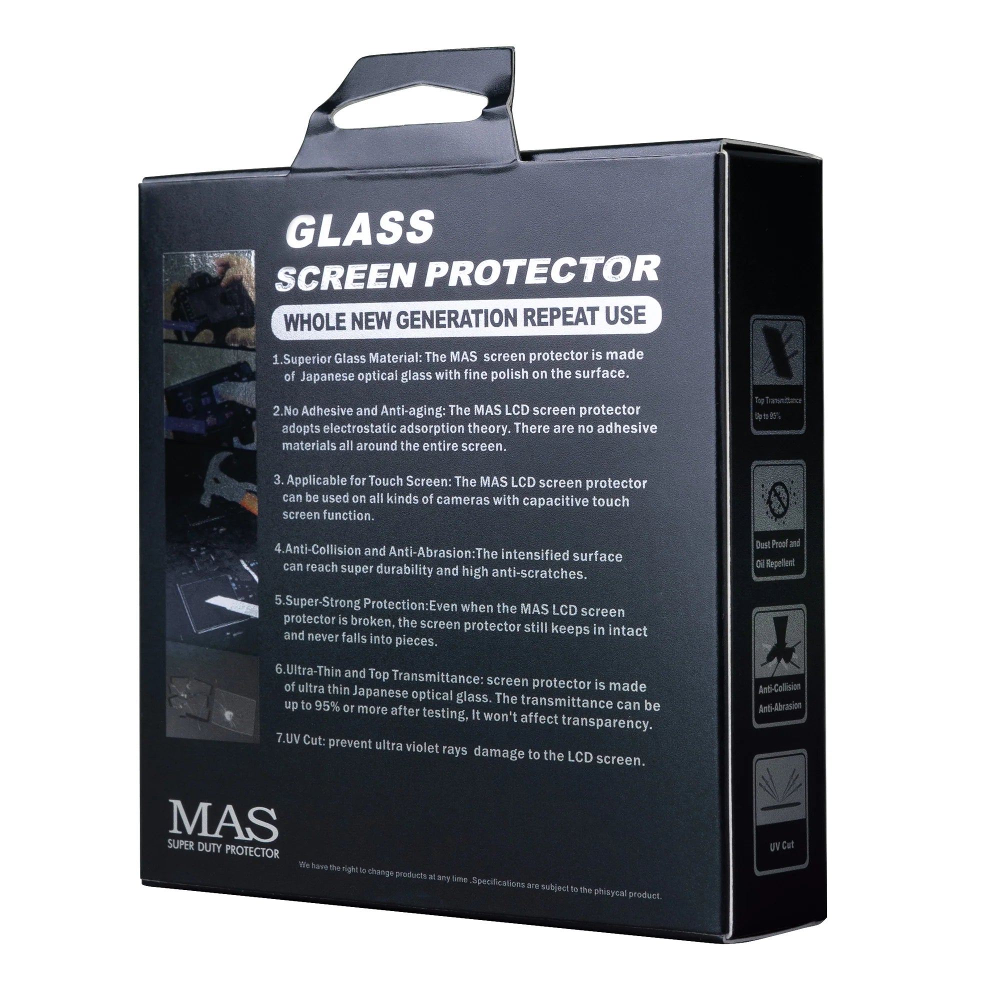 MAS LCD Protector AR Fujifilm, Leica, Panasonic, Sony