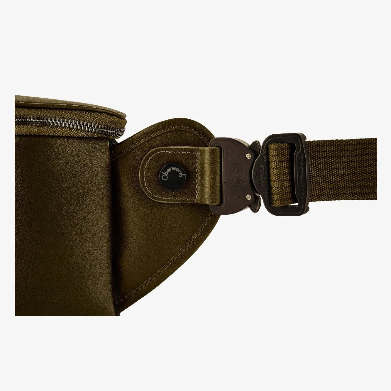 Oberwerth Sling Bag Pure Sattelleder / olivgrün