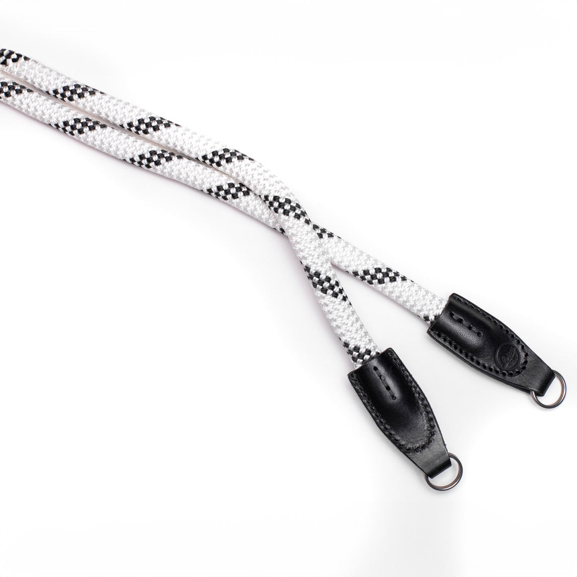 LEICA ROPE STRAP WHITE AND BLACK 126 CM RING