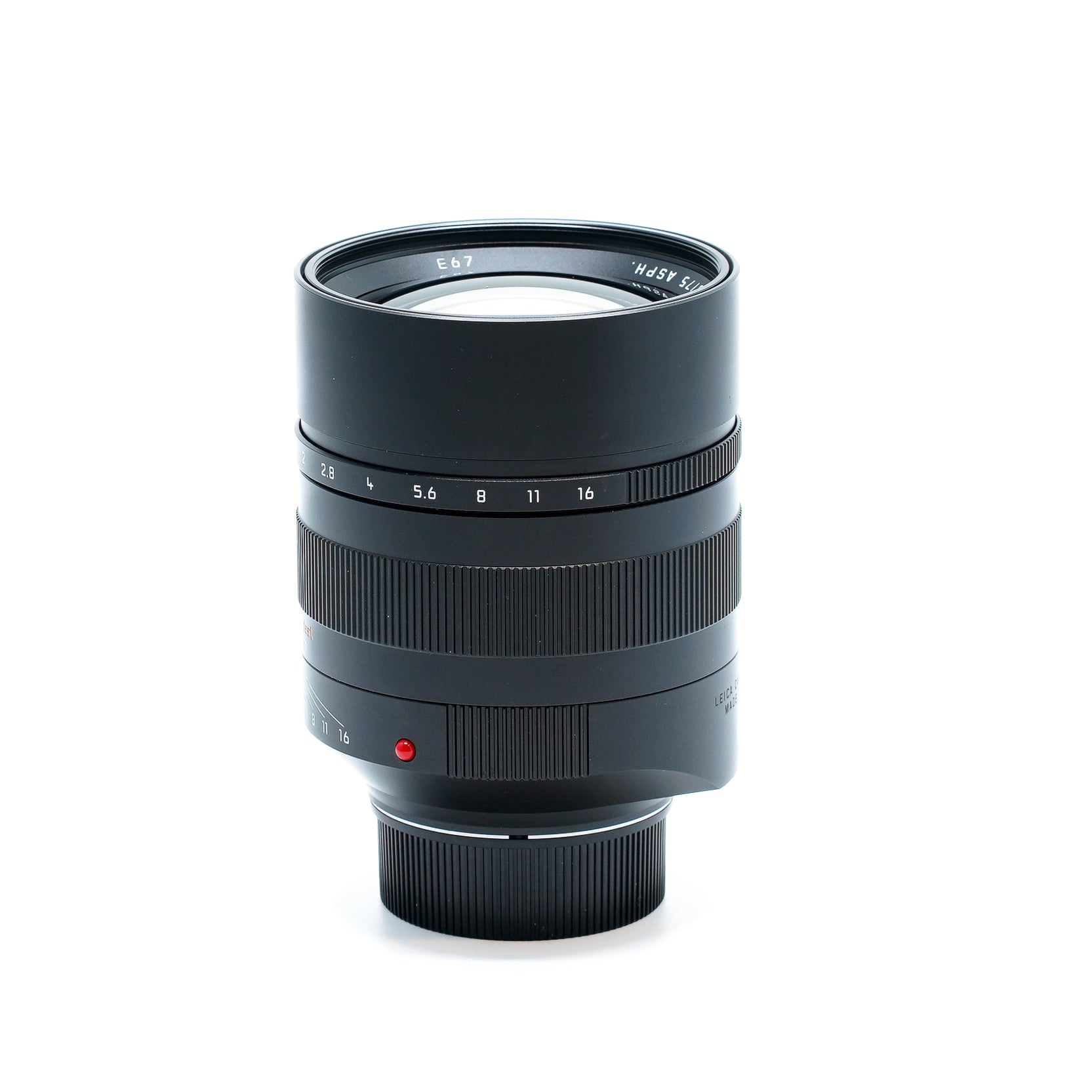 Leica Noctilux-M 75mm f/1.25 Schwarz