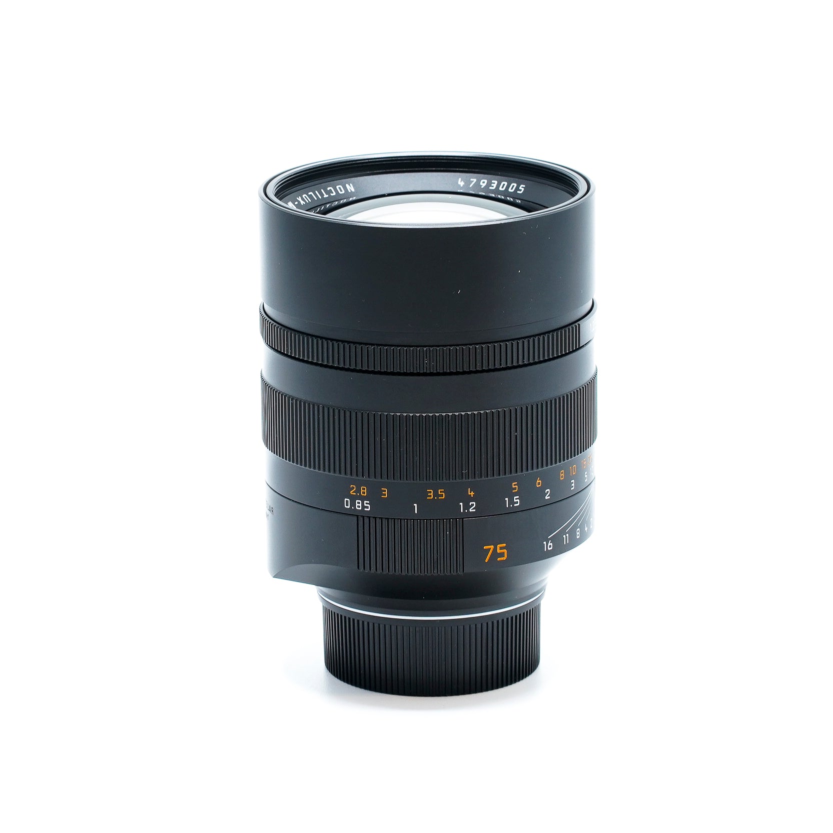Leica Noctilux-M 75mm f/1.25 Schwarz