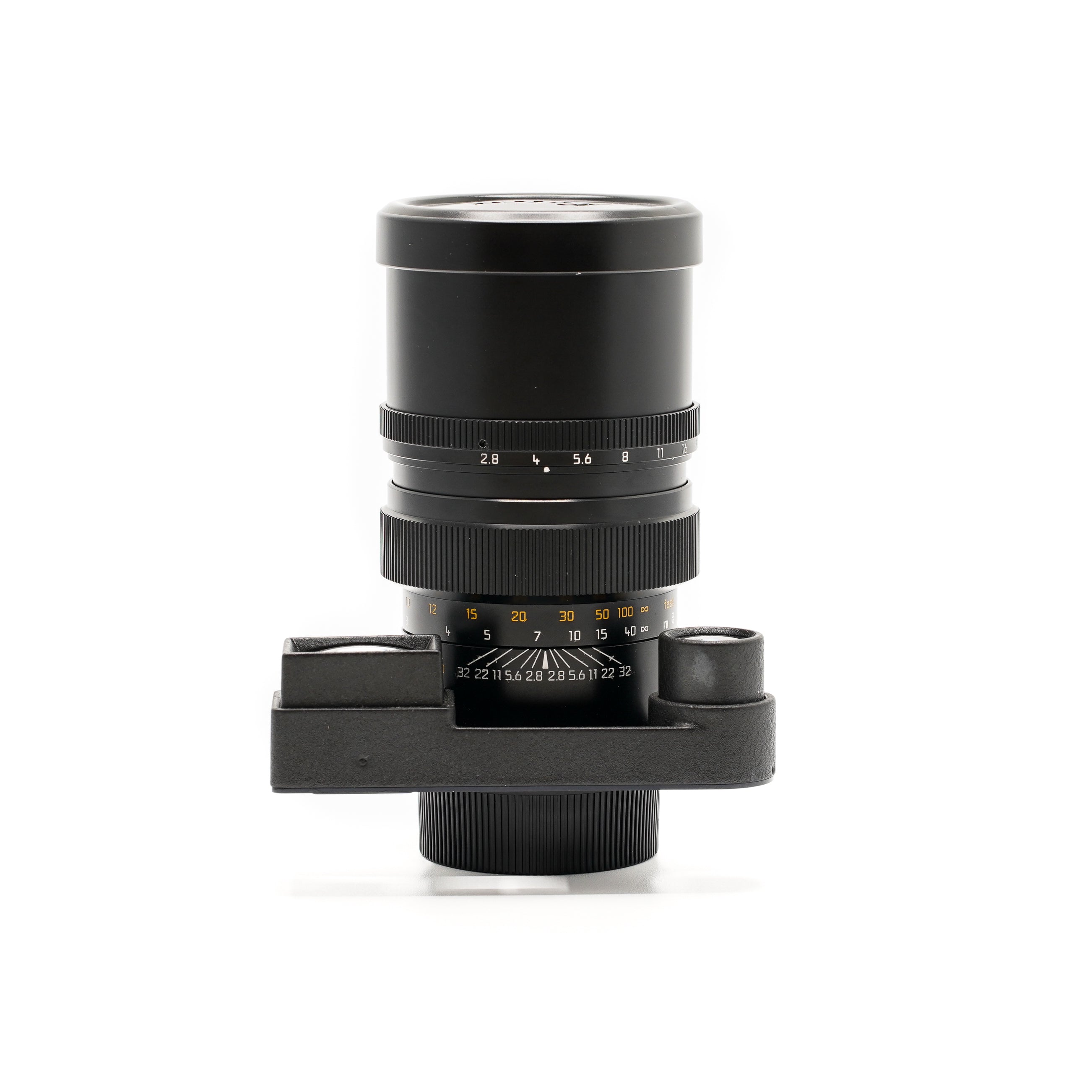 Leica Elmarit-M 135mm f/2.8 mit Brille