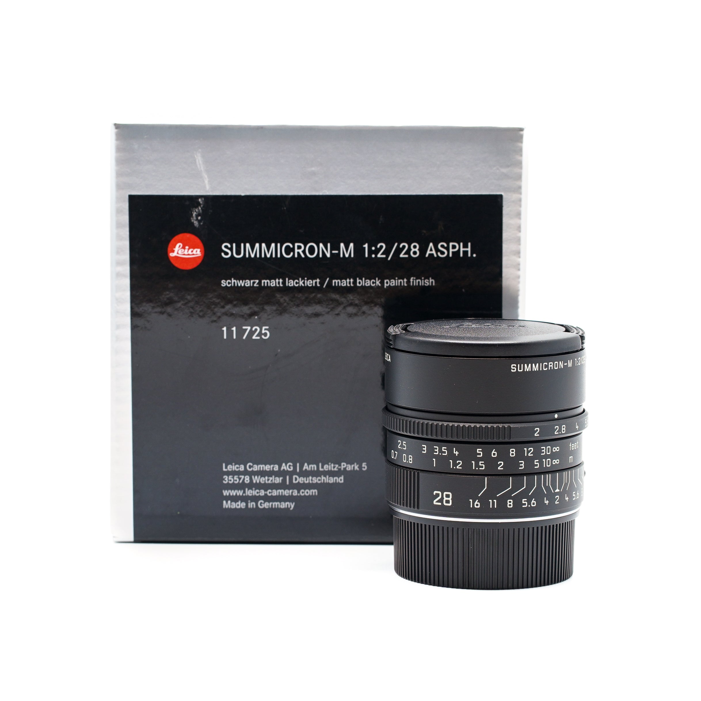 Leica Summicron-M 28mm f/2 ASPH. "schwarz matt lackiert"