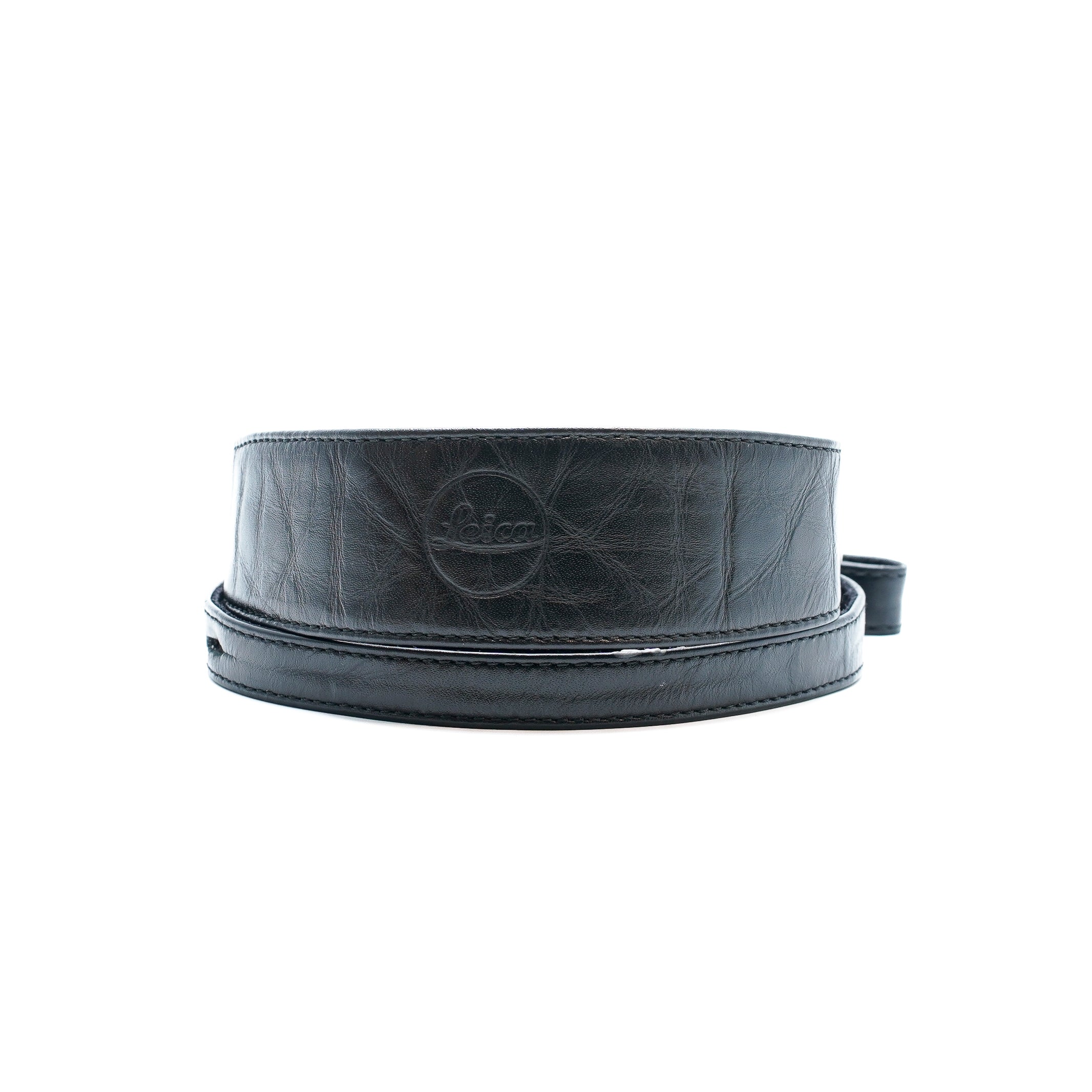 Leica Tragriemen Lederoptik, schwarz