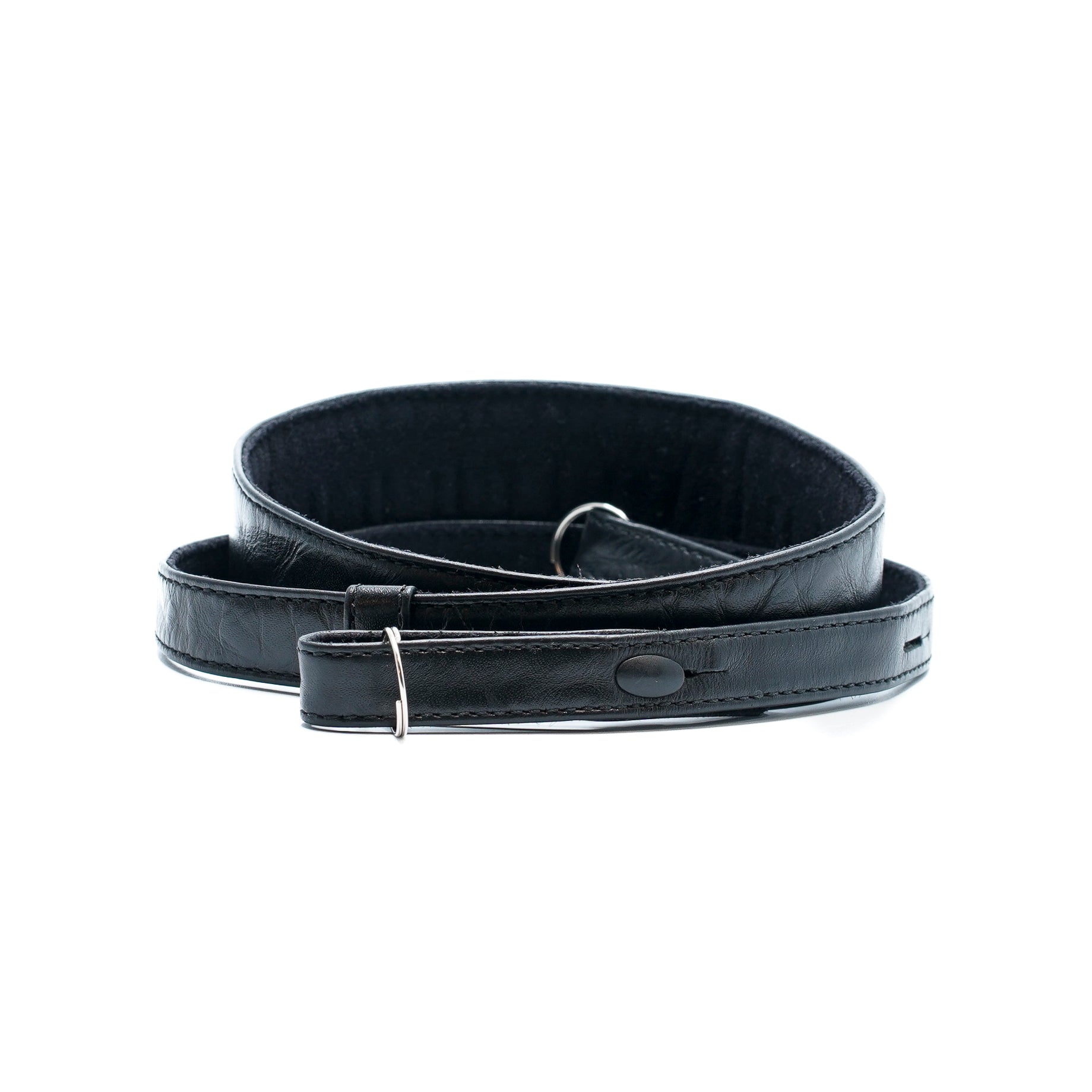 Leica Tragriemen Lederoptik, schwarz