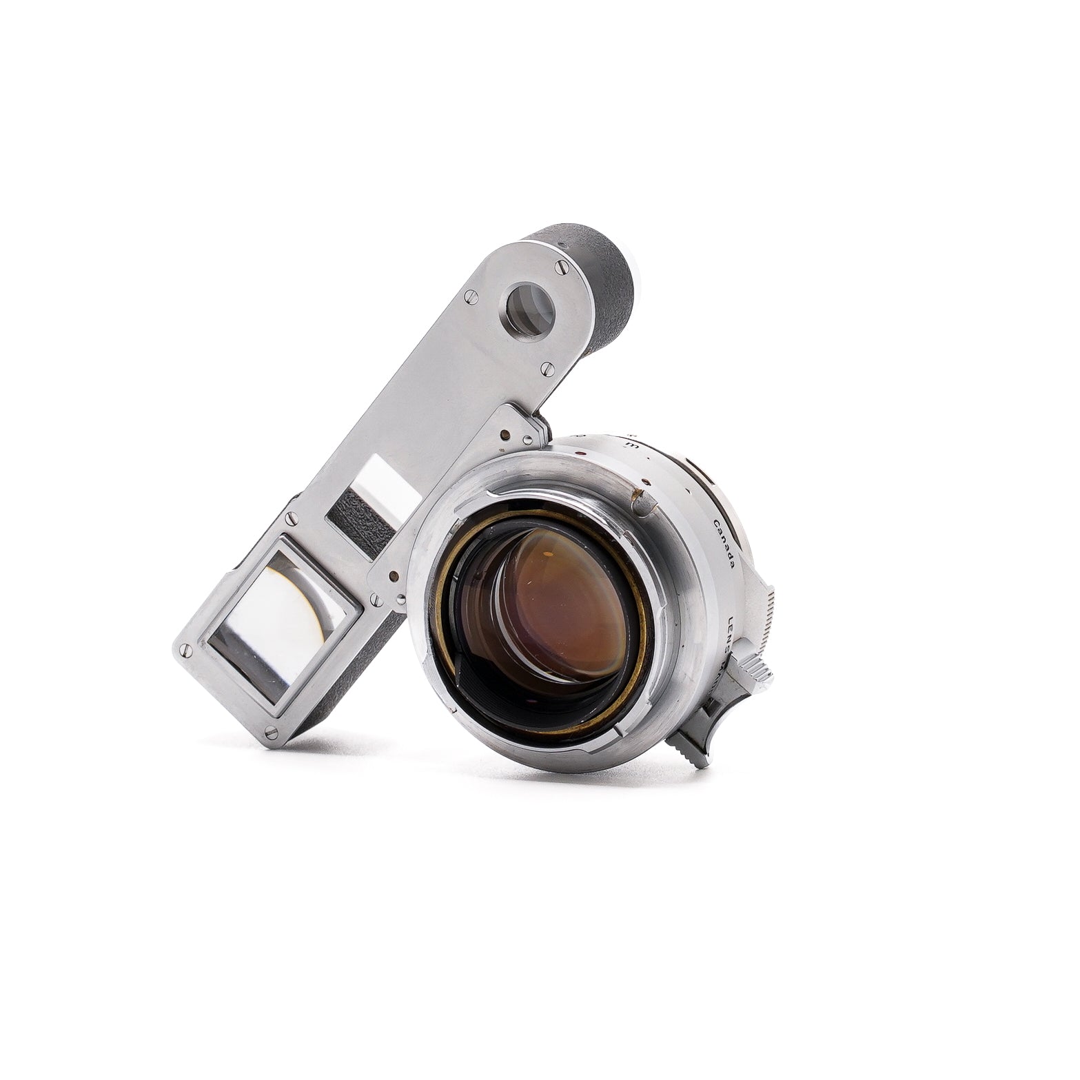 Leica Summilux-M 35mm V1 f/1.4 mit Brille - originales "Steel Rim"