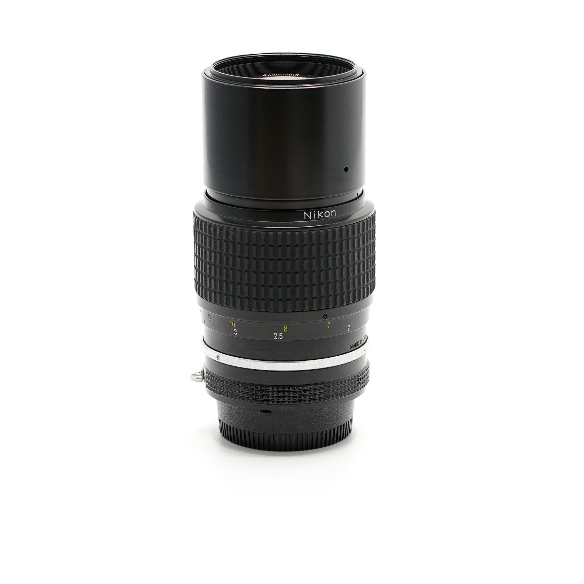 Nikon Nikkor AI 200mm F4 mit Telekonverter TC-200