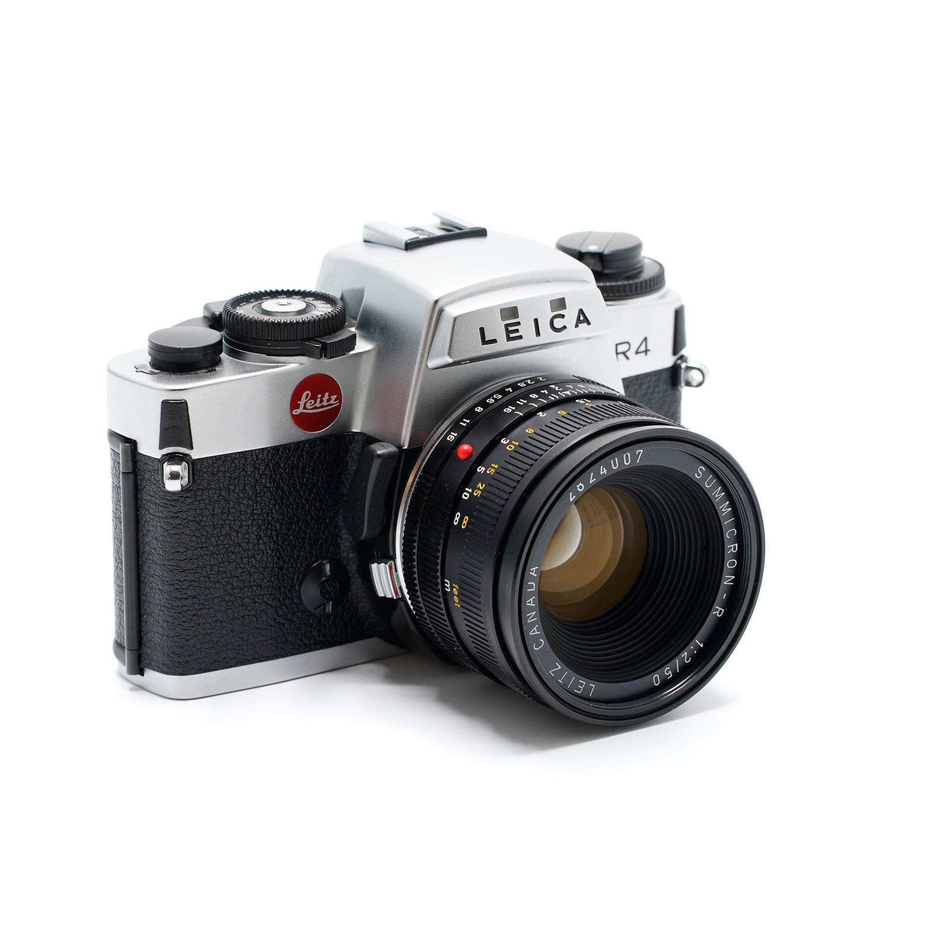 Leica R4 Silber - Leitz Canada Summicron-R 50mm F2