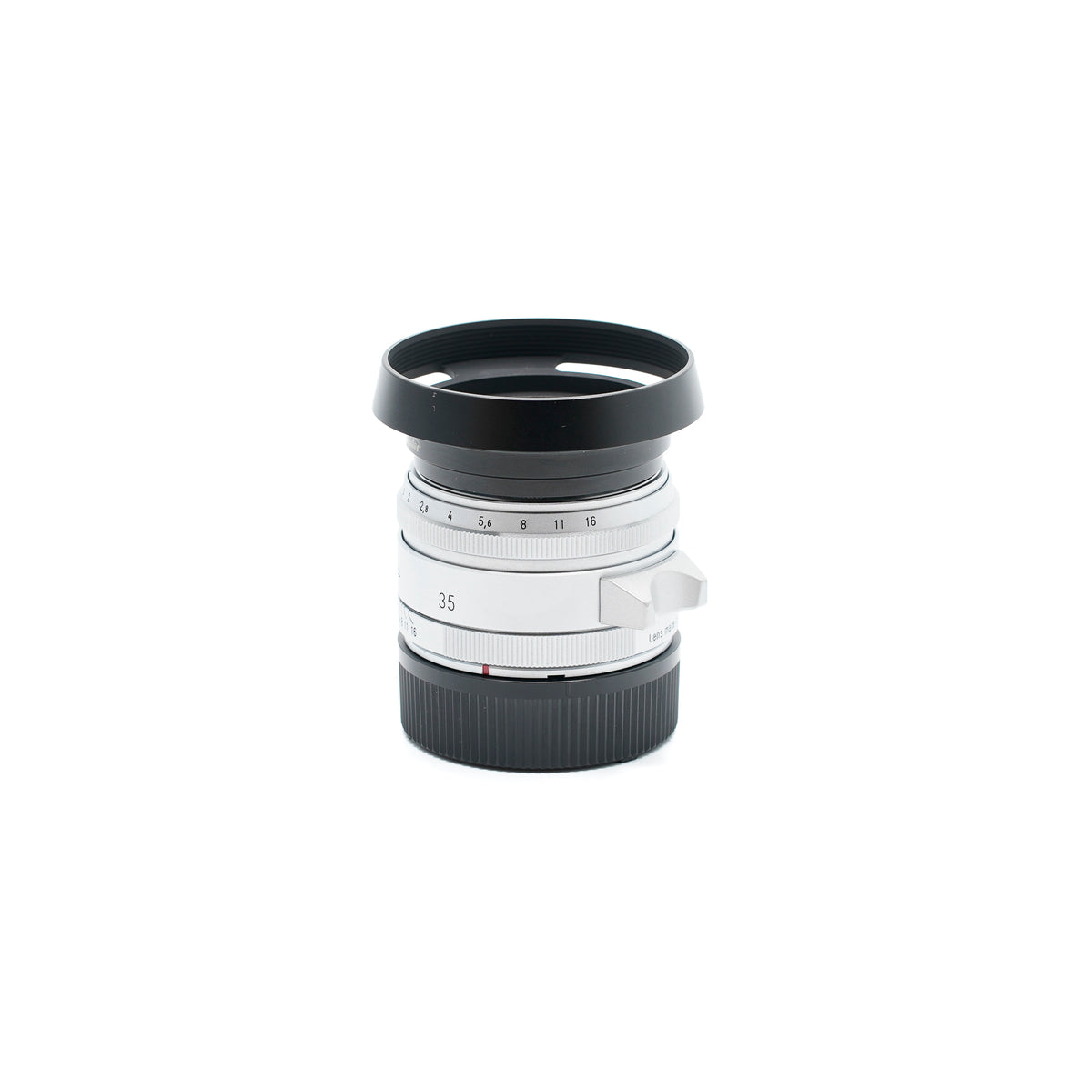 Voigtländer Nokton 35mm F1.5 Silber mit Gegenlichtblende LH-4N