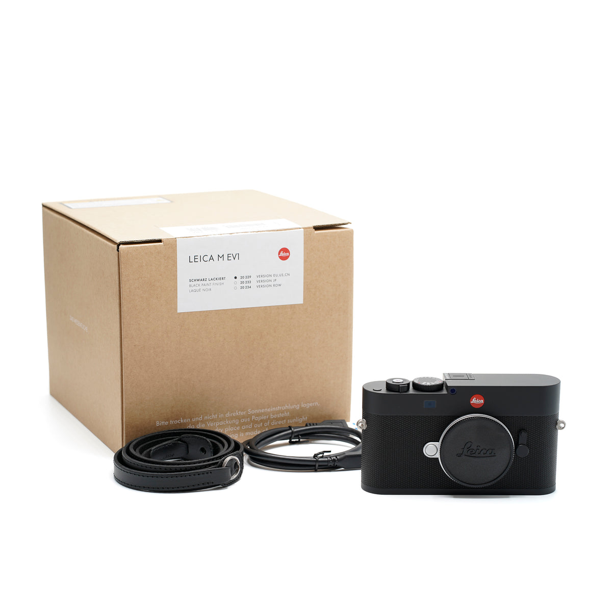 Leica M EV1 schwarz