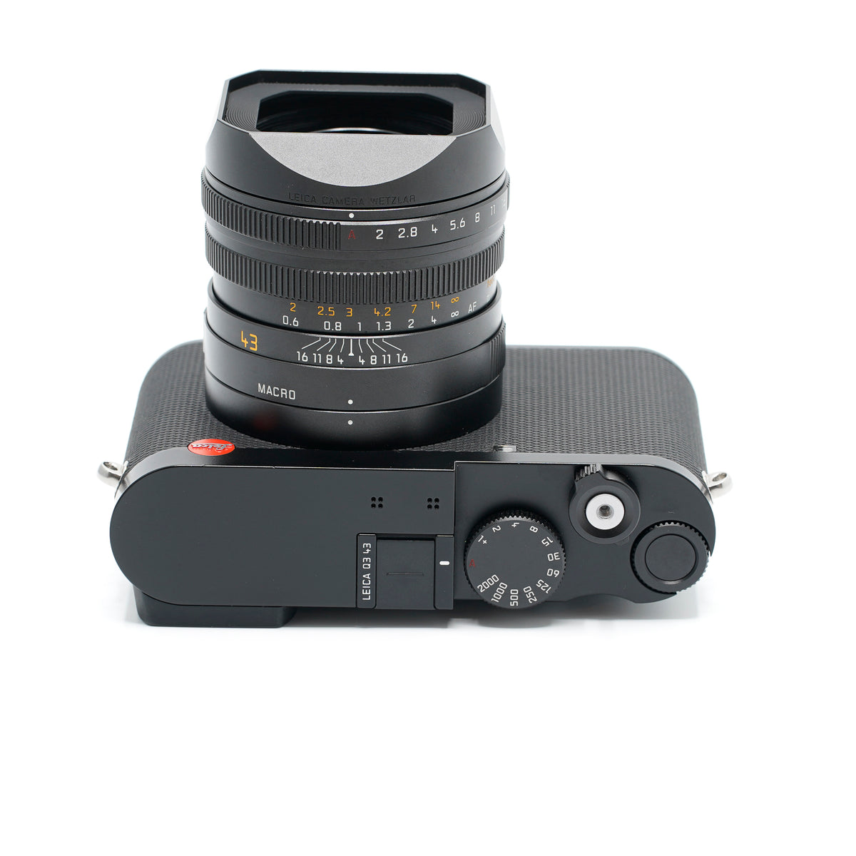 Leica Q3 43 schwarzes Leder