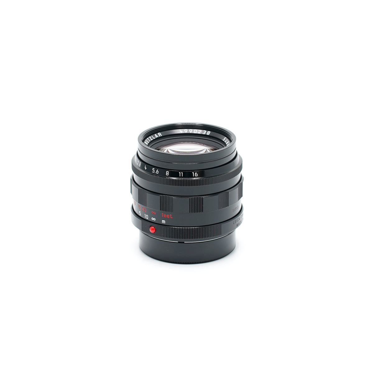 Leica Summilux 50mm F1.4 schwarz glänzend lackiert