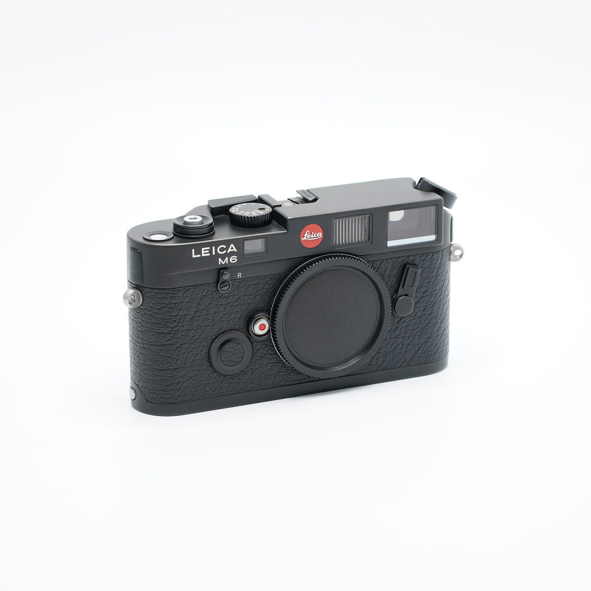 Leica M6 schwarz mit Handgriff