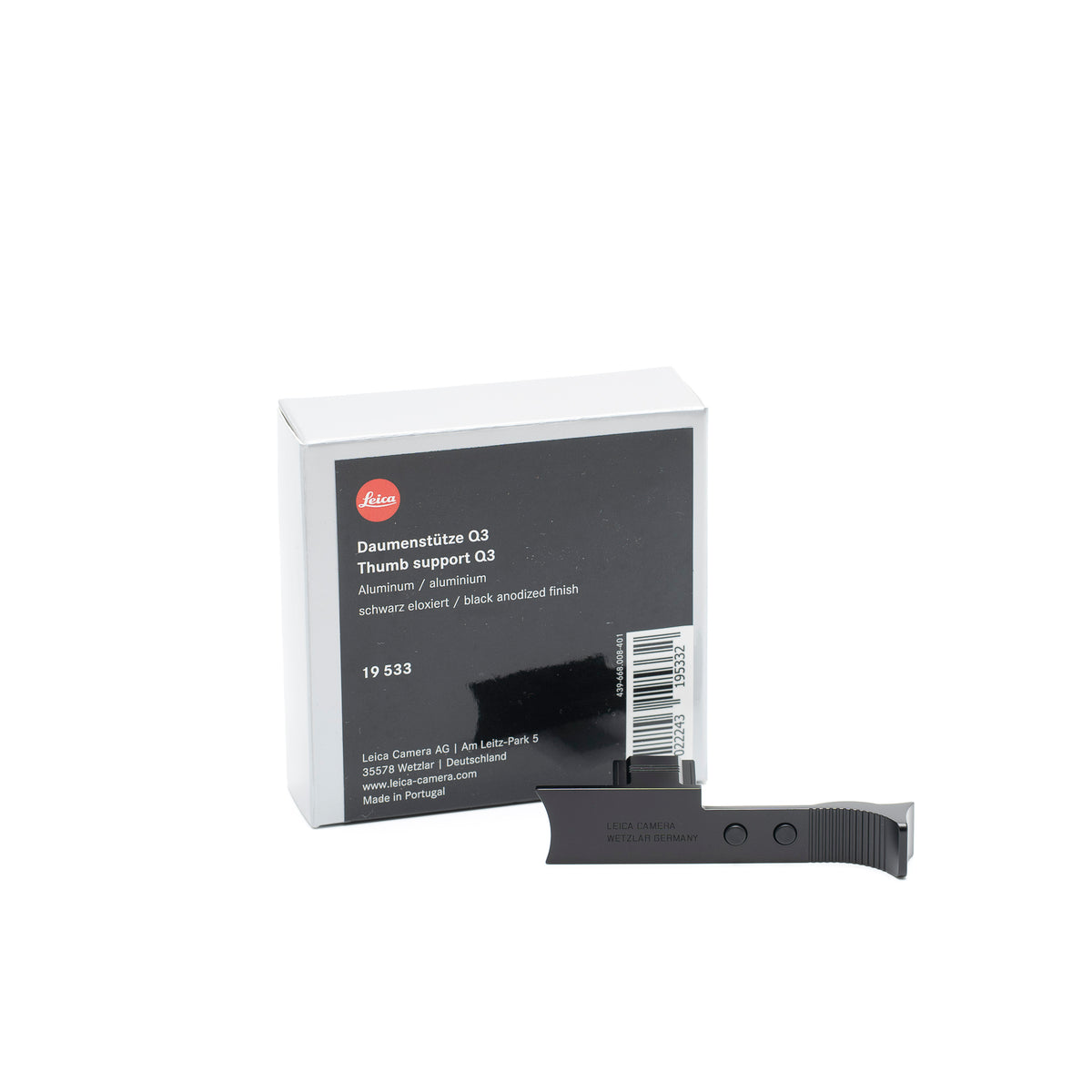 Leica Daumenstütze Q3 schwarz
