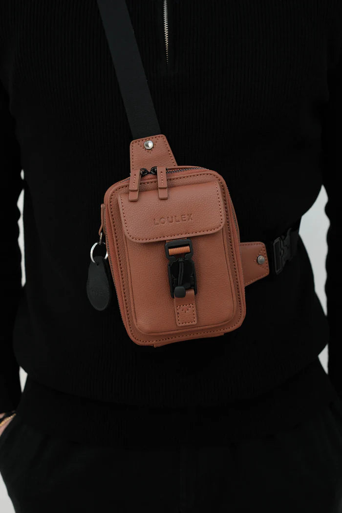 LOULEX STREETBAG cognac