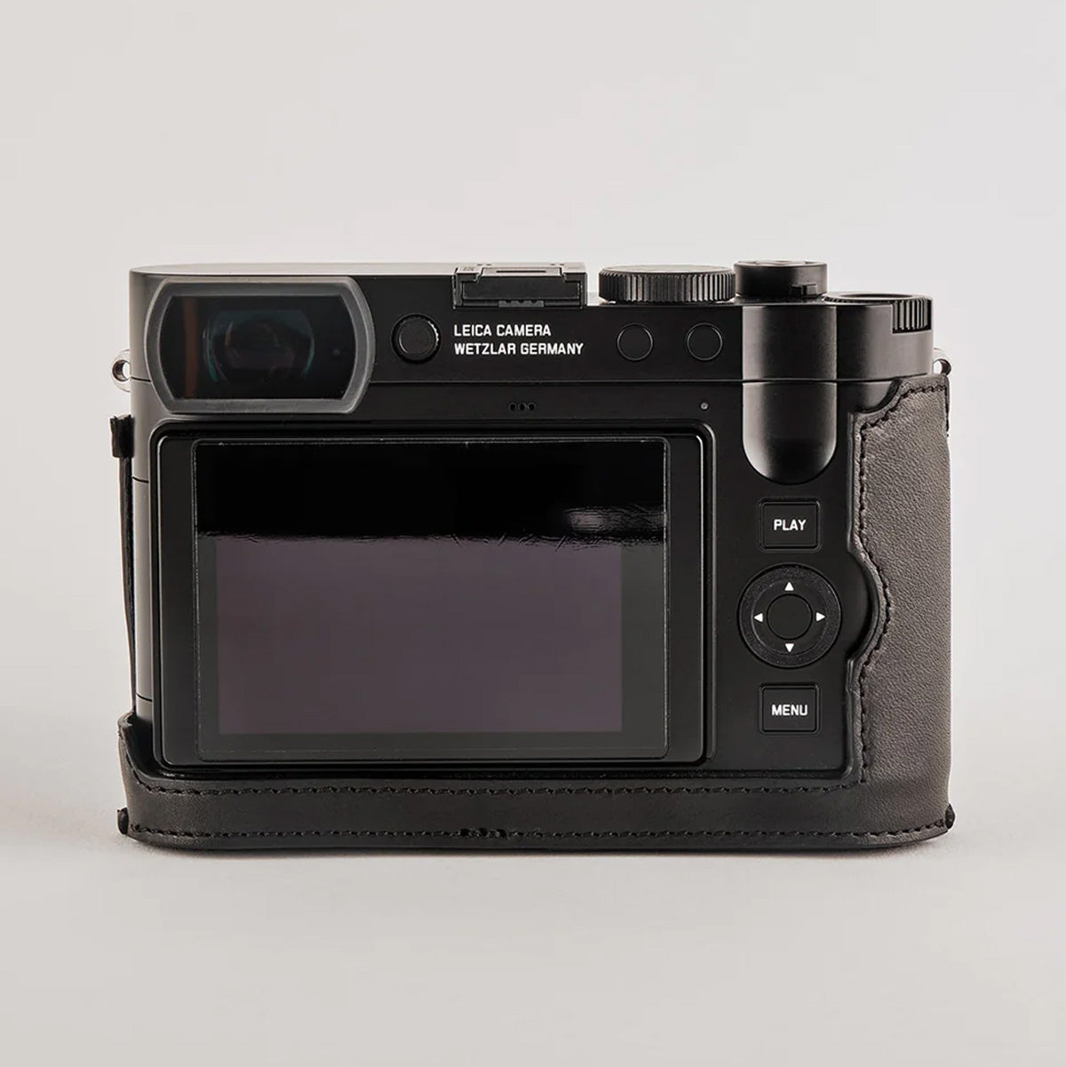 Oberwerth Tag Case Q3 Classic Line Leather Black