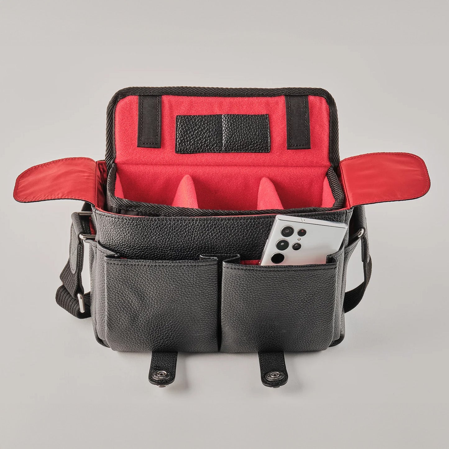 Oberwerth Harry & Sally Leather Black/Red Lining
