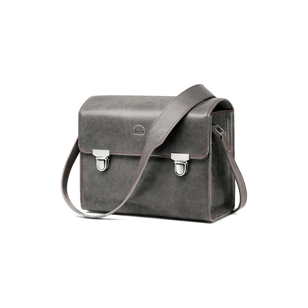 Leica System Bag S Leather Stone Grey