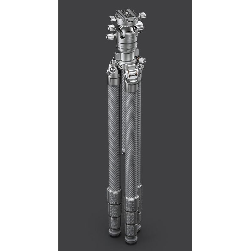Leofoto Carbon Tripod LG-324C Gabriel + Ballhead LH-40R Silver