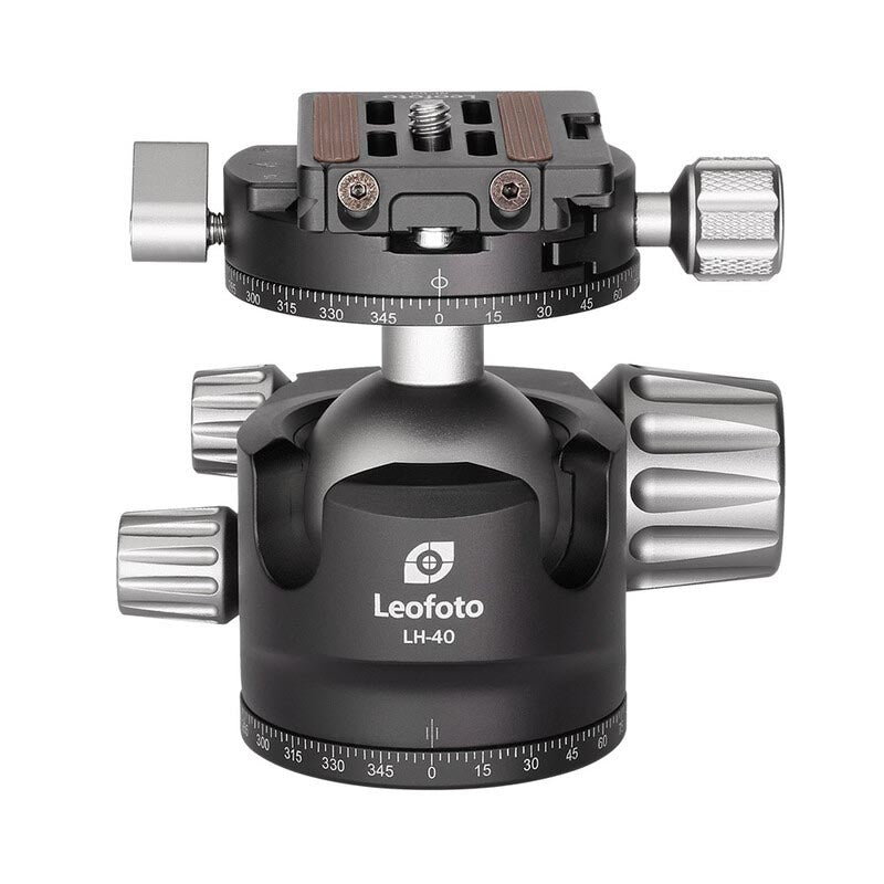 Leofoto Carbon-Dreibeinstativ LG-324C Lucifer + Ballhead LH-40R Black