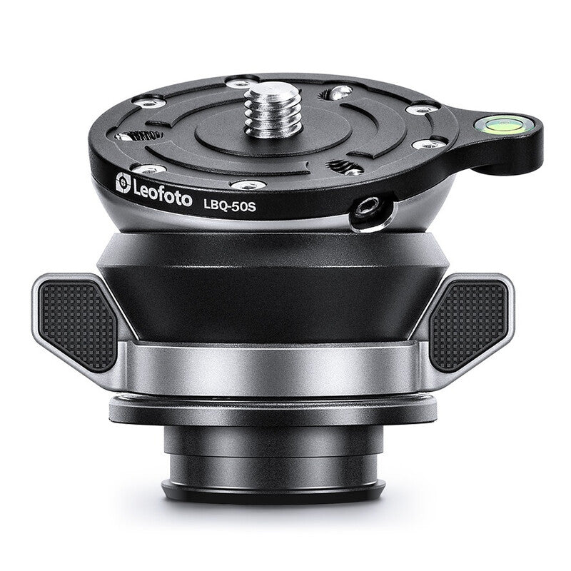 Leofoto LBQ-50S (silver) Nivelliereinrichtung für Mr. Q-Stative