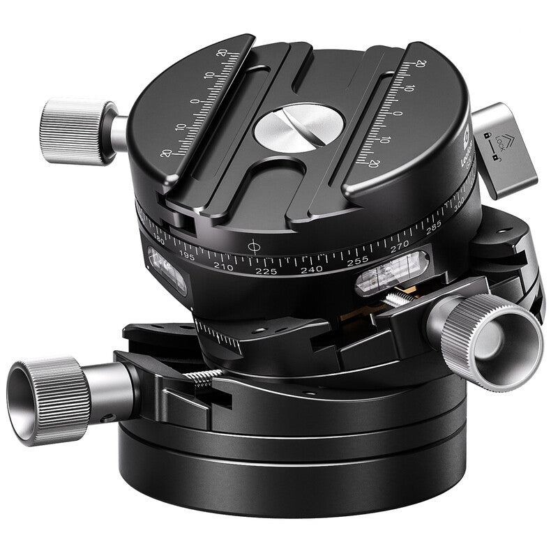 Leofoto tripod panoramic head G20 with gear