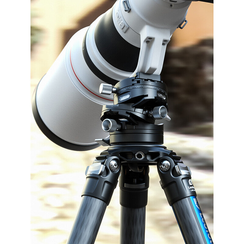 Leofoto tripod panoramic head G20 with gear