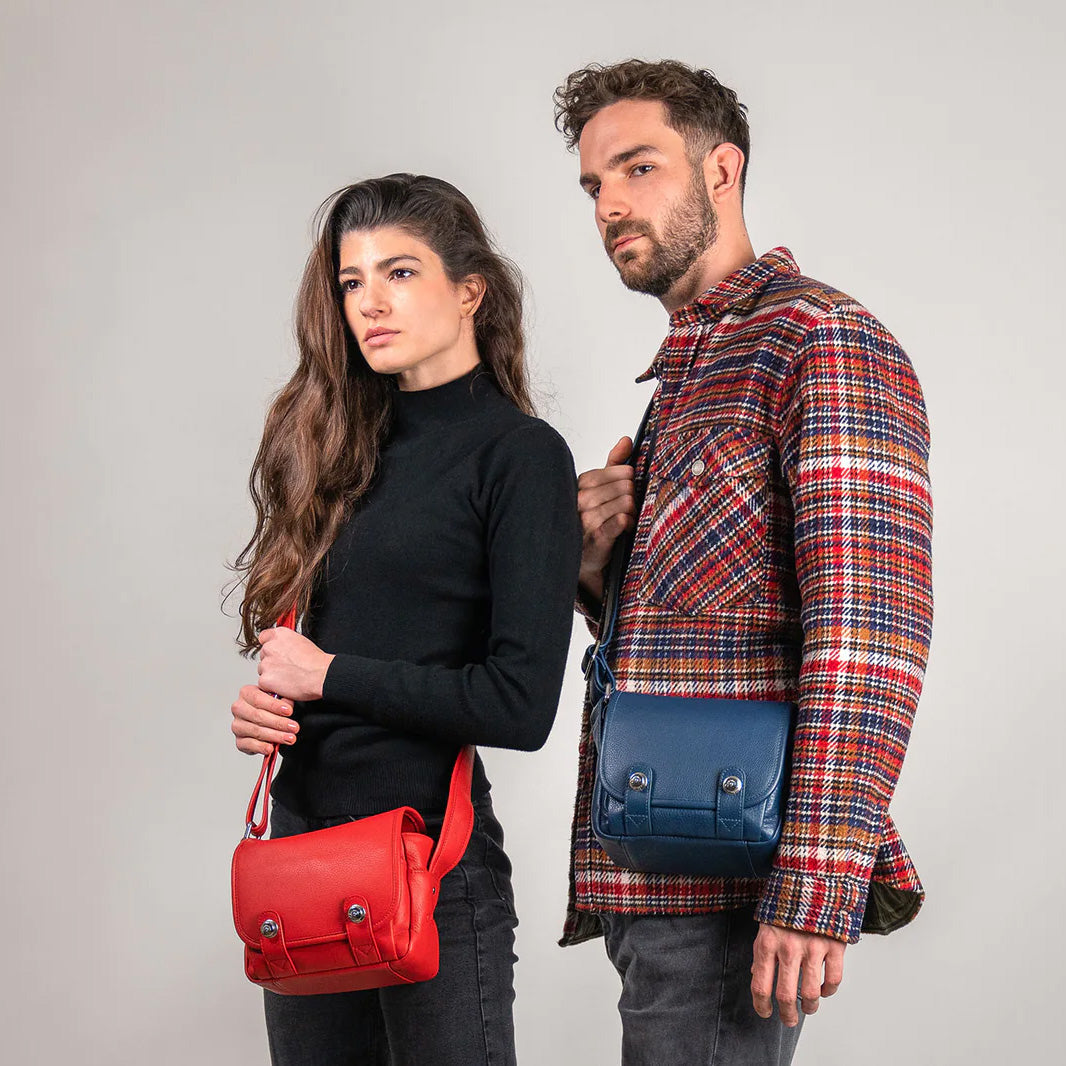 Oberwerth Phil Q-Bag Leather Fire Red