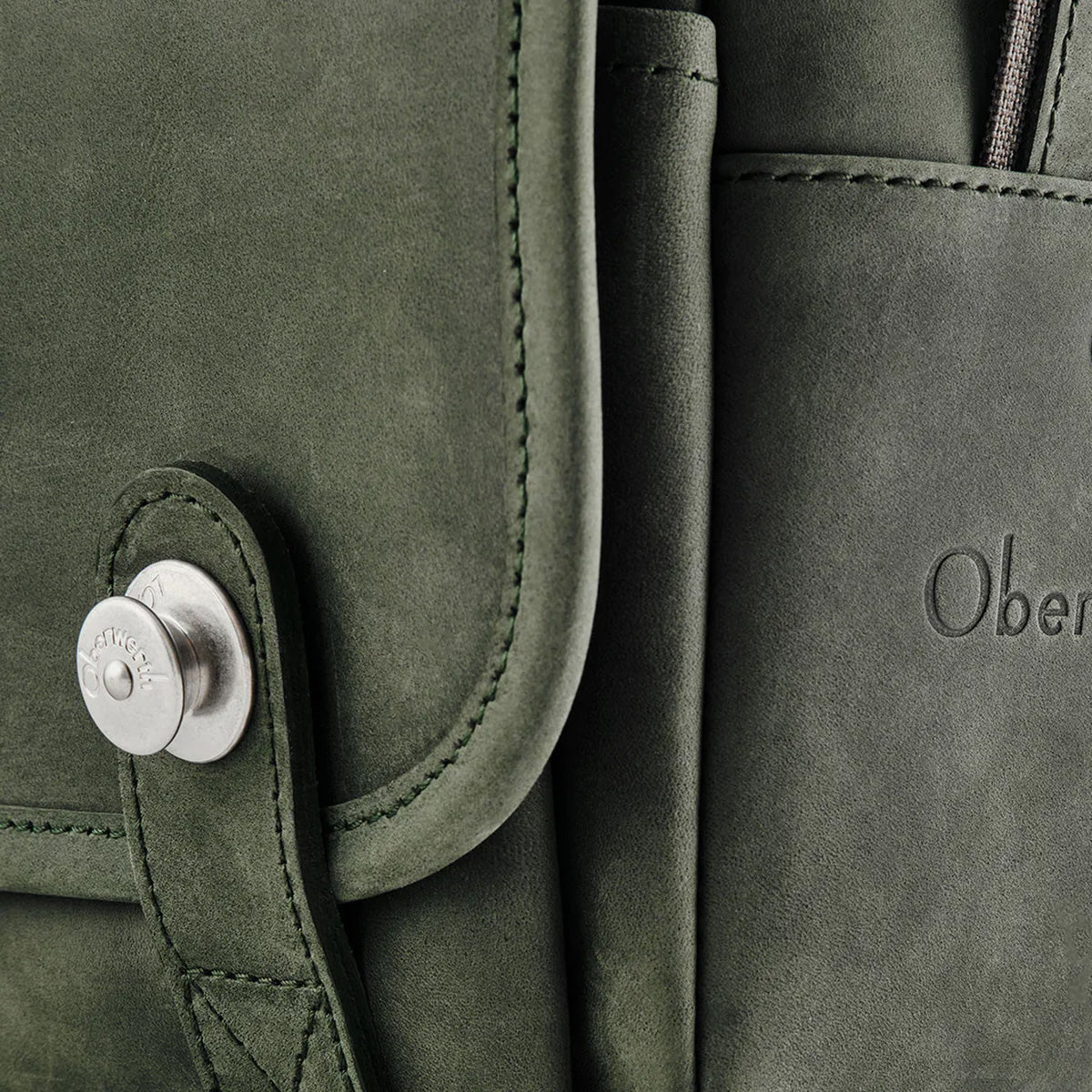 Oberwerth The Q-Bag Leather Pine Tree Green