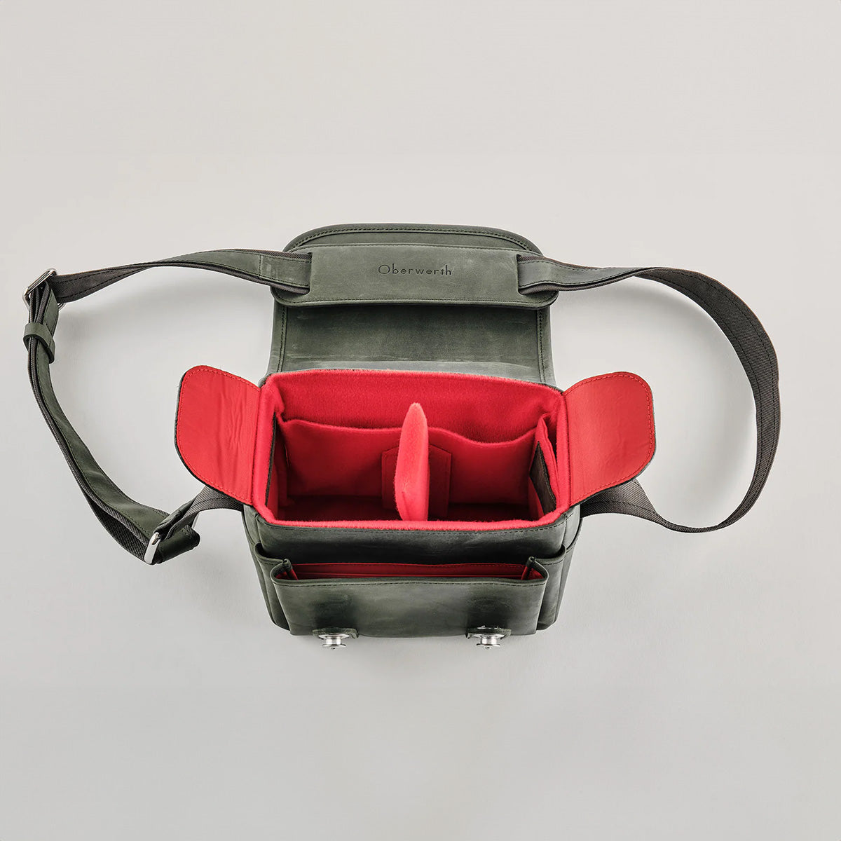 Oberwerth The Q-Bag Leather Pine Tree Green
