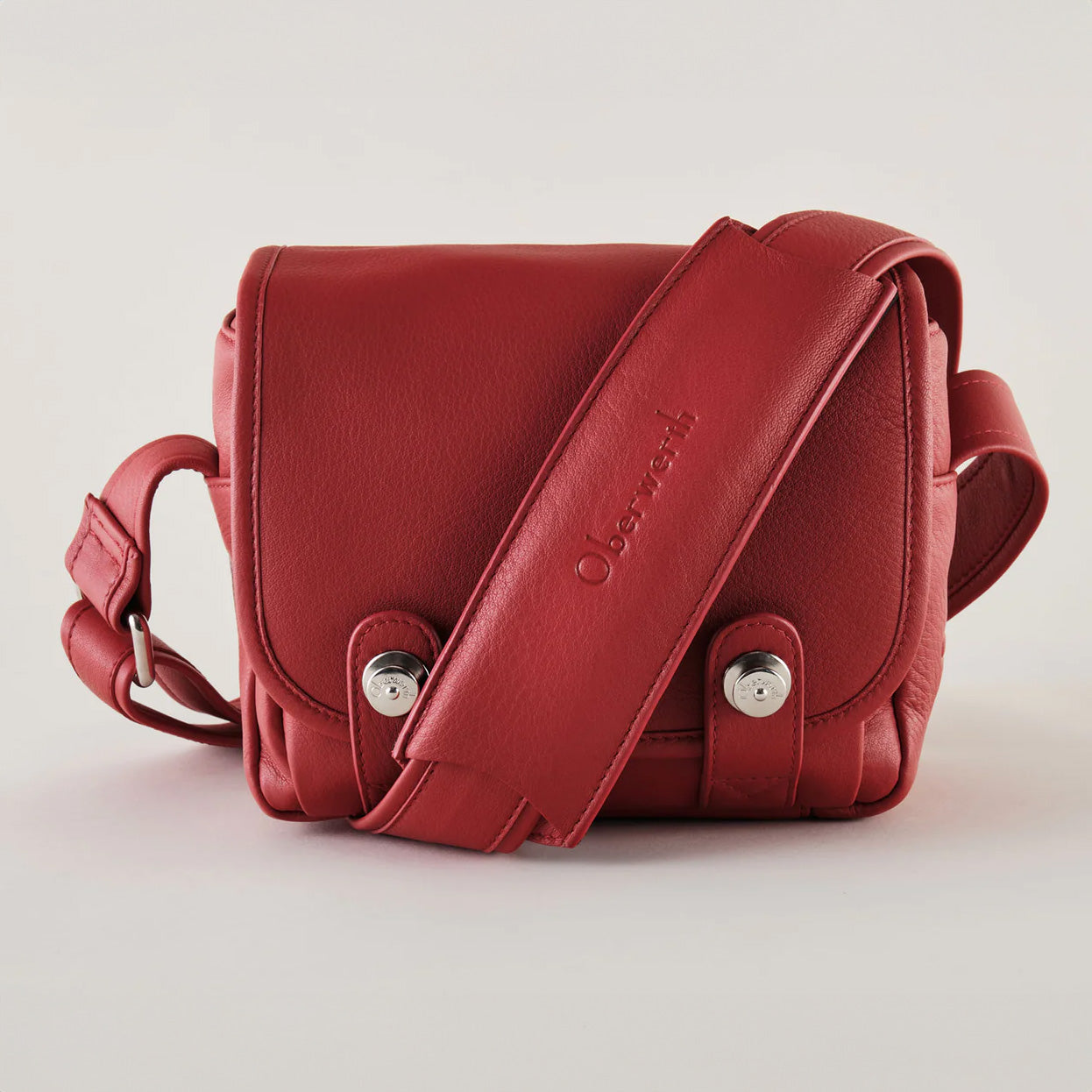 Oberwerth Phil Q-Bag Leather Fire Red