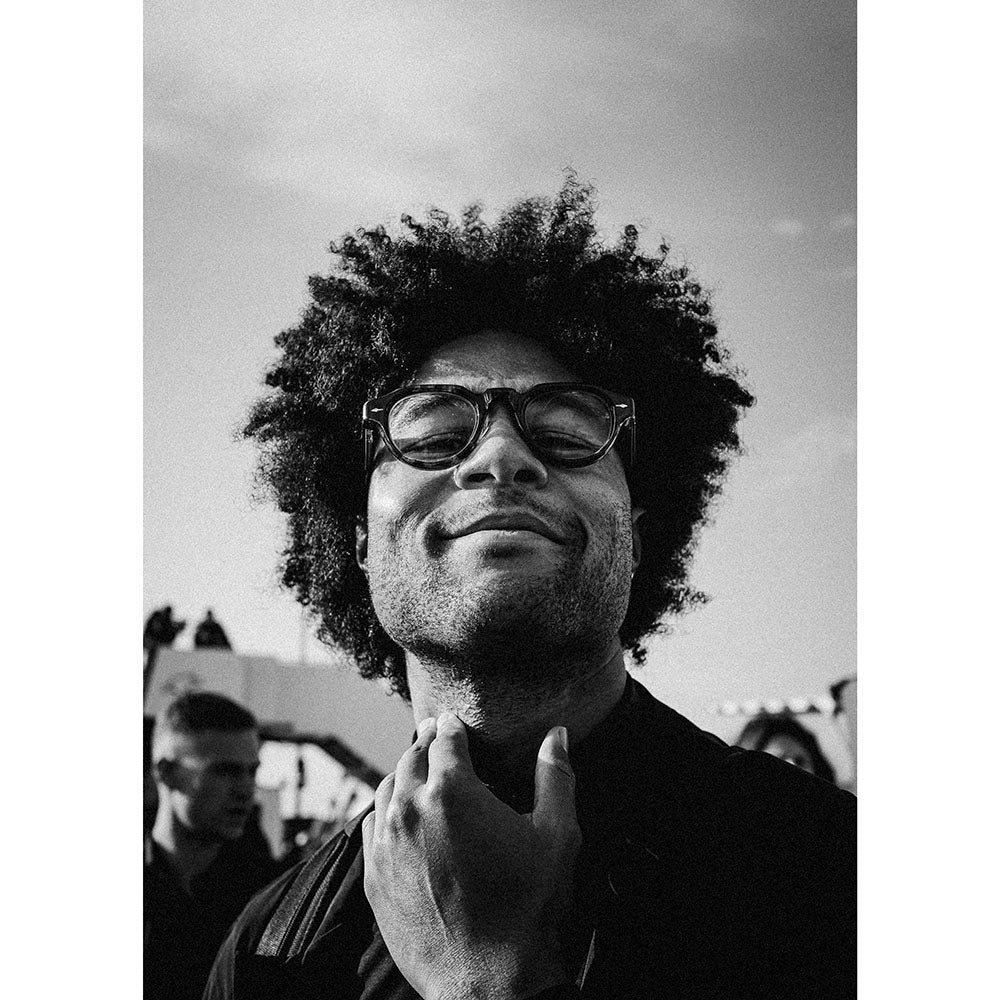 Serge Gnabry before departure for the World Championship, Frankfurt am Main, 2022 - Philipp Reinhard