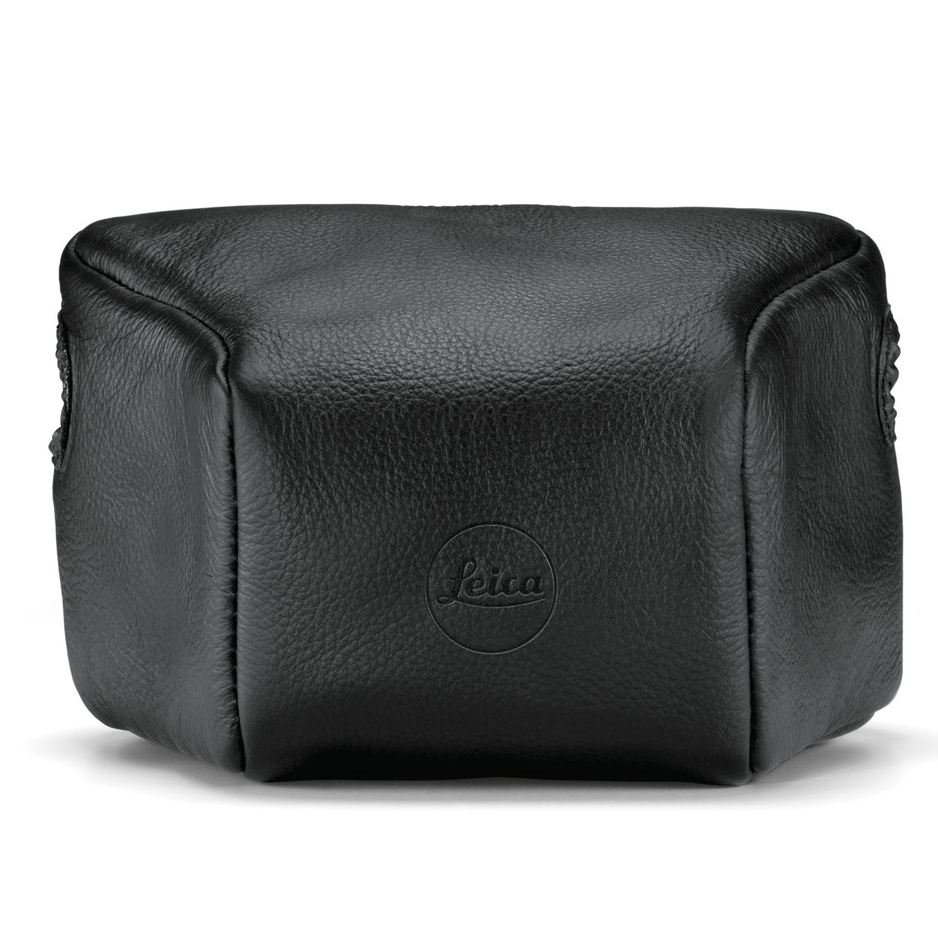 Leica Leather Pouch black small front part