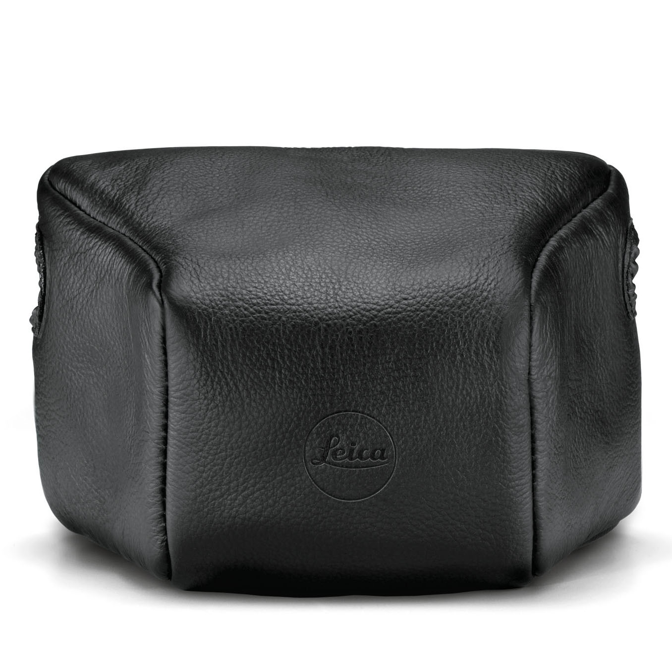 Leica Leather Pouch black large front part