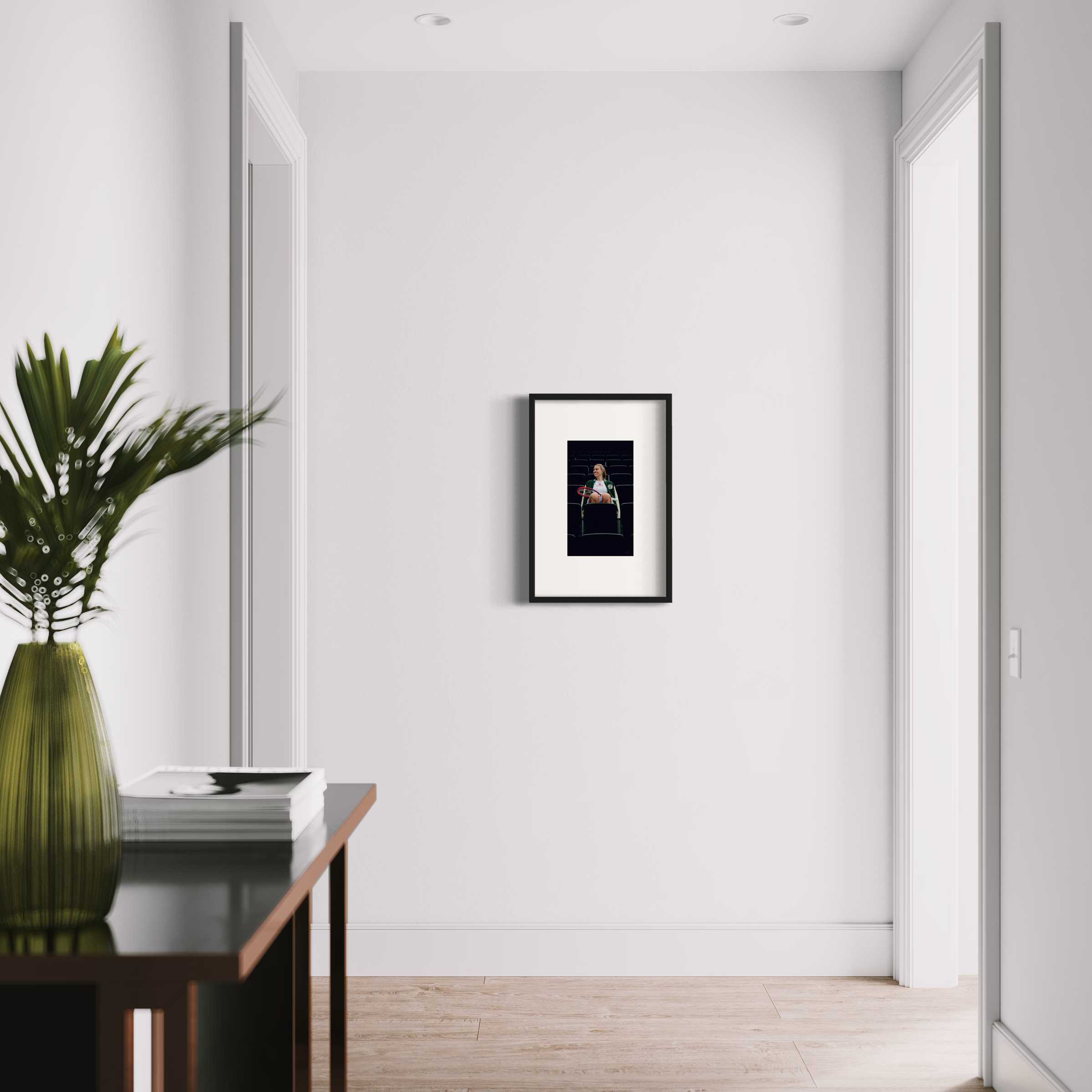 Angelique Kerber between the chairs, Bad Homburg, 2023 - Philipp Reinhard