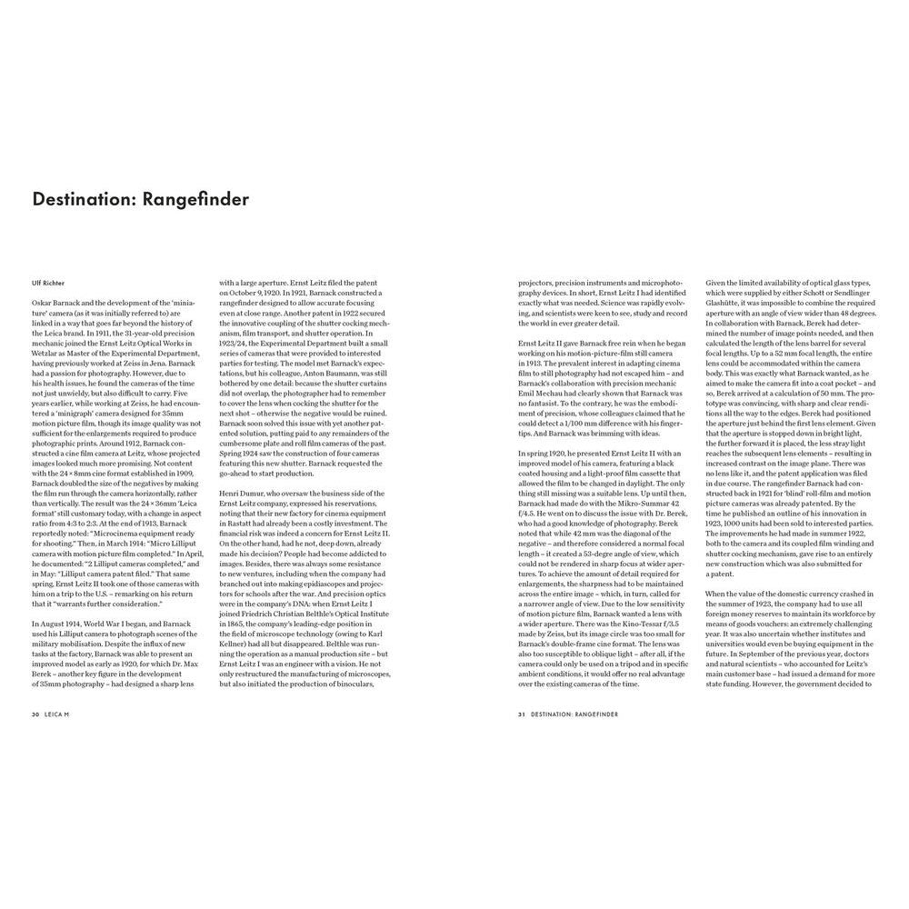 The book “Leica M”