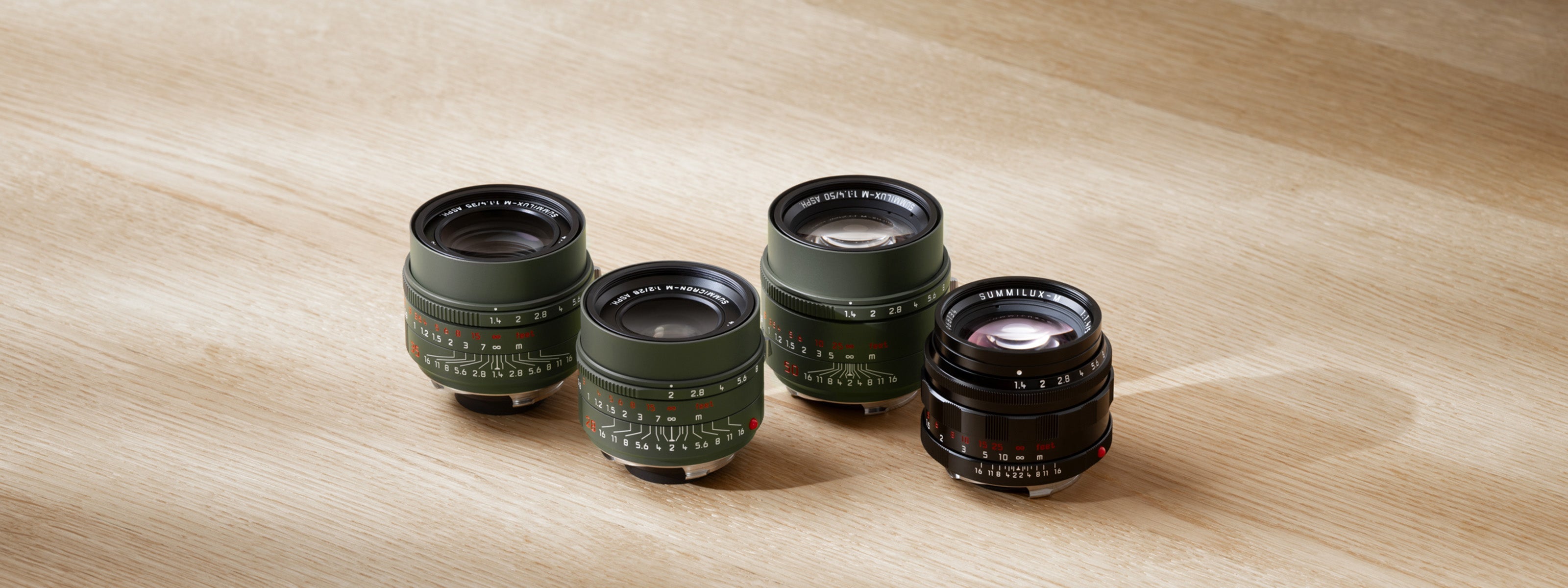 Leica Safari und Glossy Black