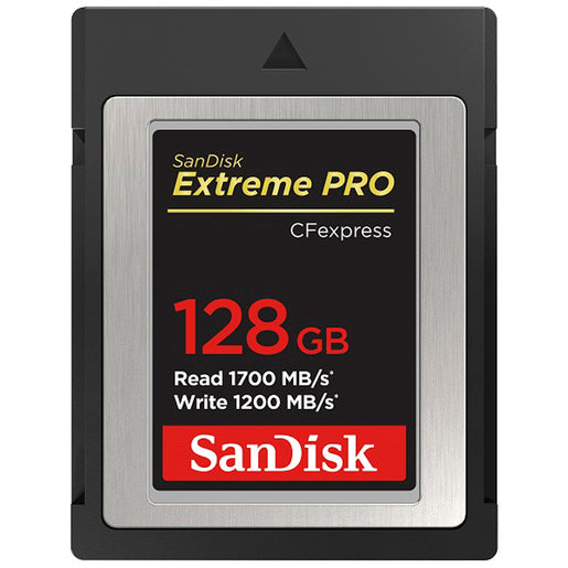 SanDisk Extreme PRO CFexpress Card 128GB Type B, 1700/1200 MB/s