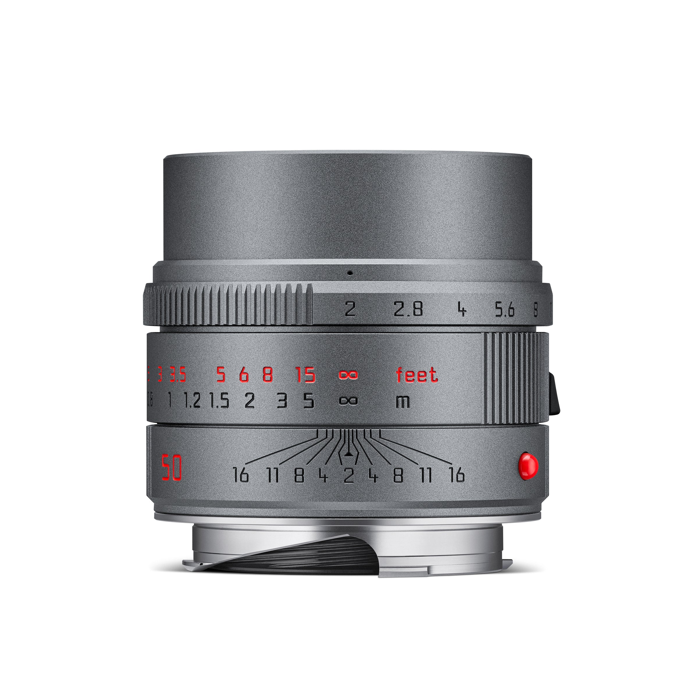 Leica APO-SUMMICRON-M 1:2/50 ASPH., metallgrau lackiert