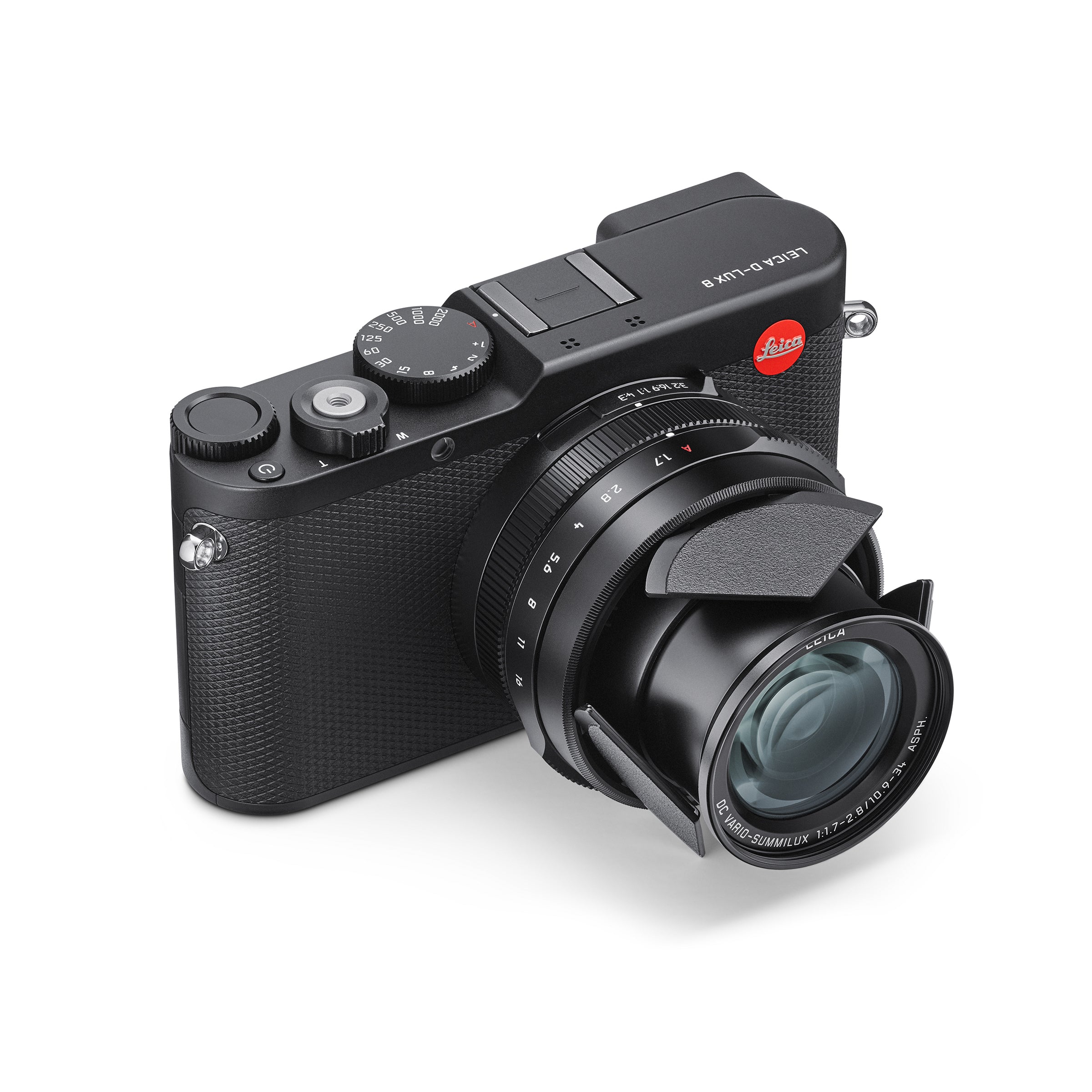 Auto Objektivdeckel für Leica D-Lux 7 & D-Lux 8 schwarz