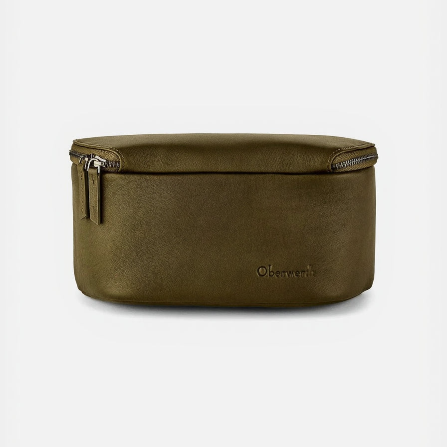 Oberwerth Sling Bag Pure Sattelleder / olivgrün