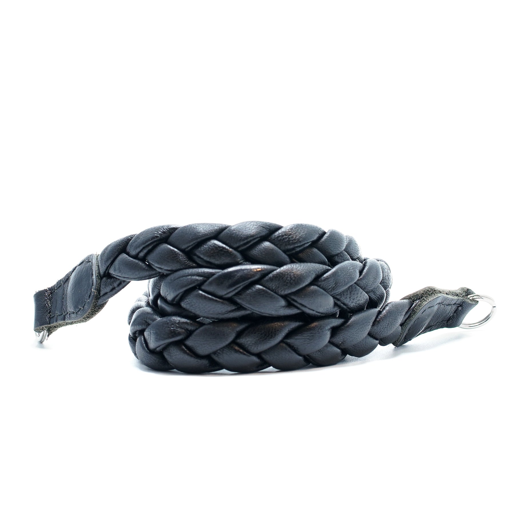 ROCK N ROLL STRAPS - BRAIDED LASH BLACK 1m/100cm