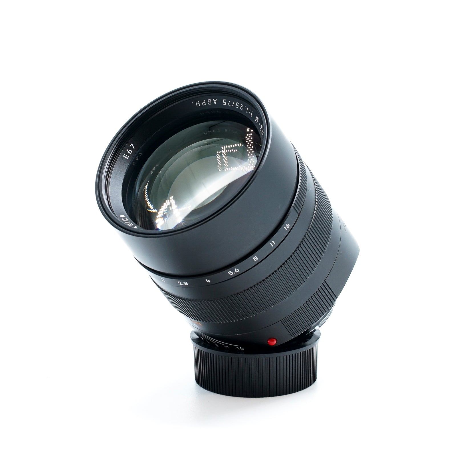 Leica Noctilux-M 75mm f/1.25 Schwarz