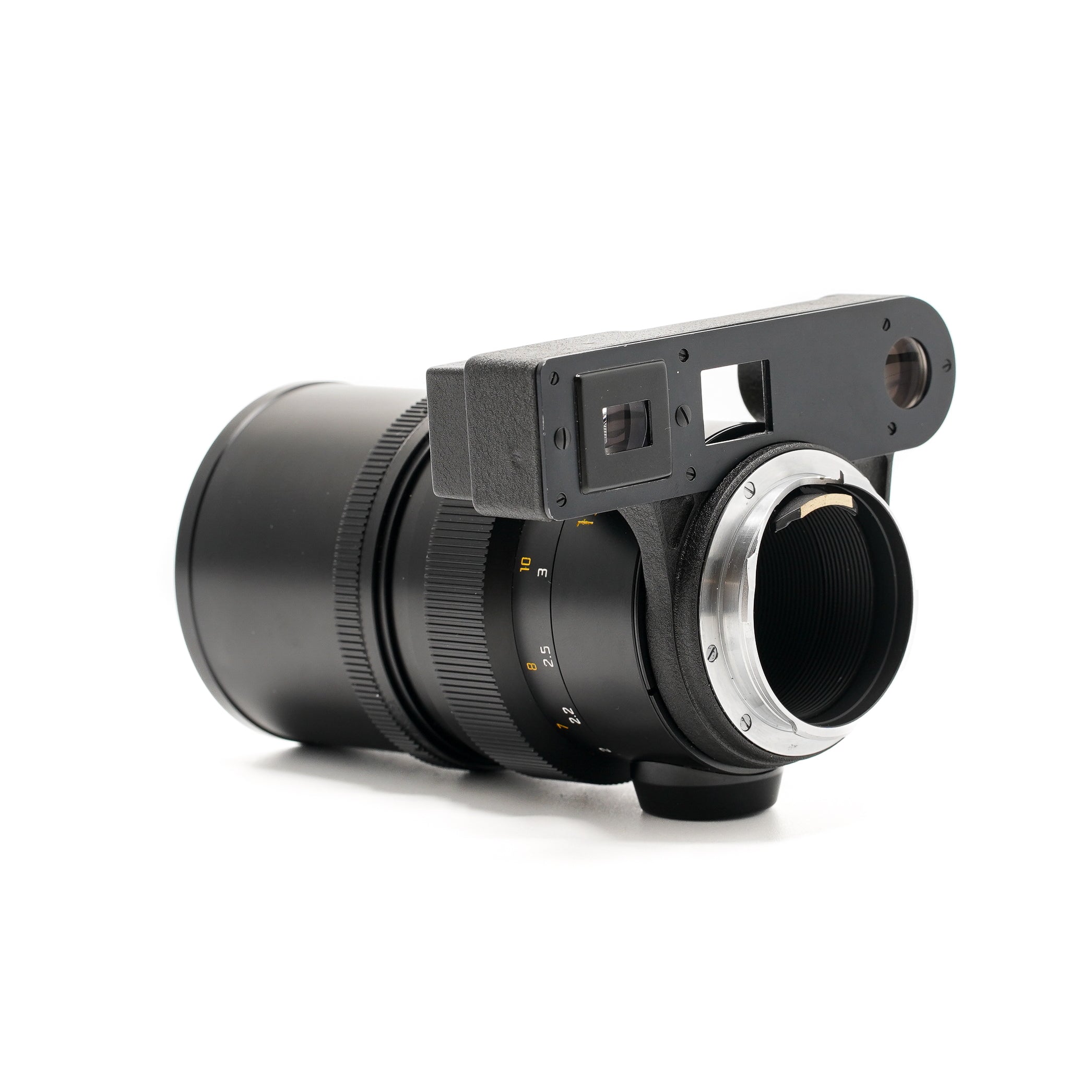 Leica Elmarit-M 135mm f/2.8 mit Brille